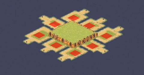 Rendered preview of Small Island Infantry Protection
