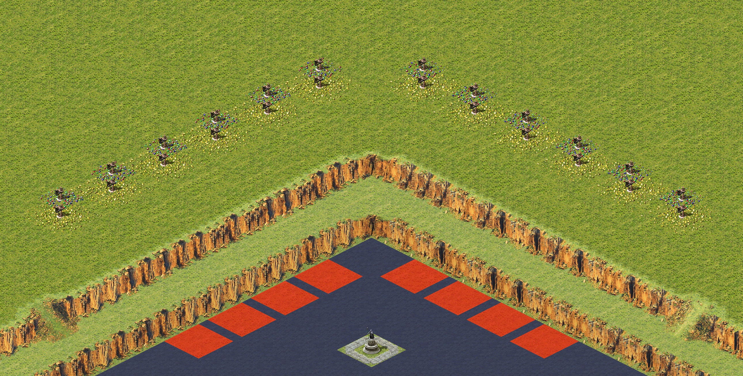 Rendered map: Cliff Duel Patch