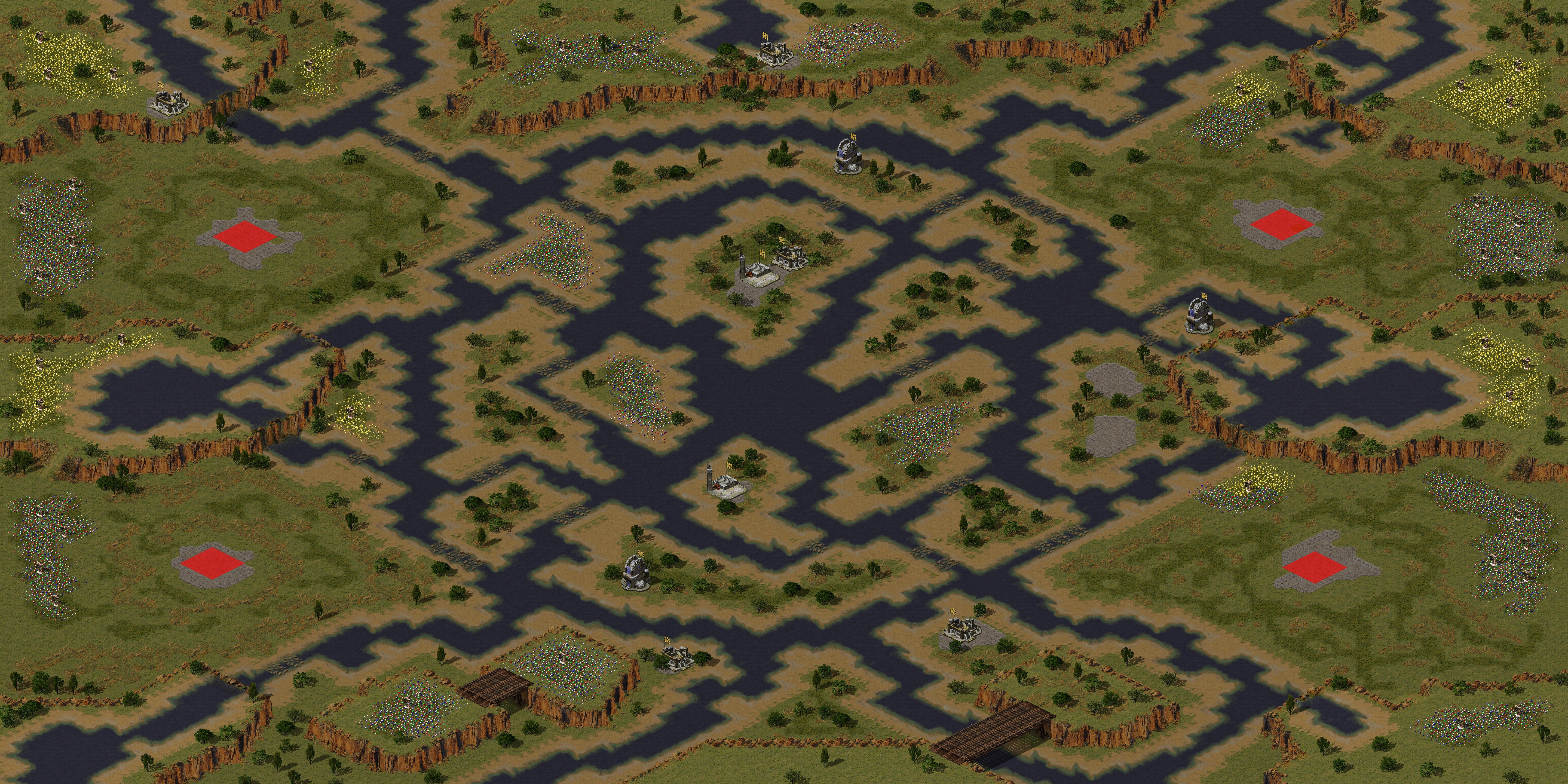 Rendered map: 水坟（4）