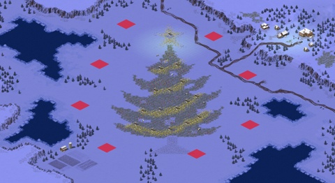 Rendered preview of Christmas Tree Skirmish (8)