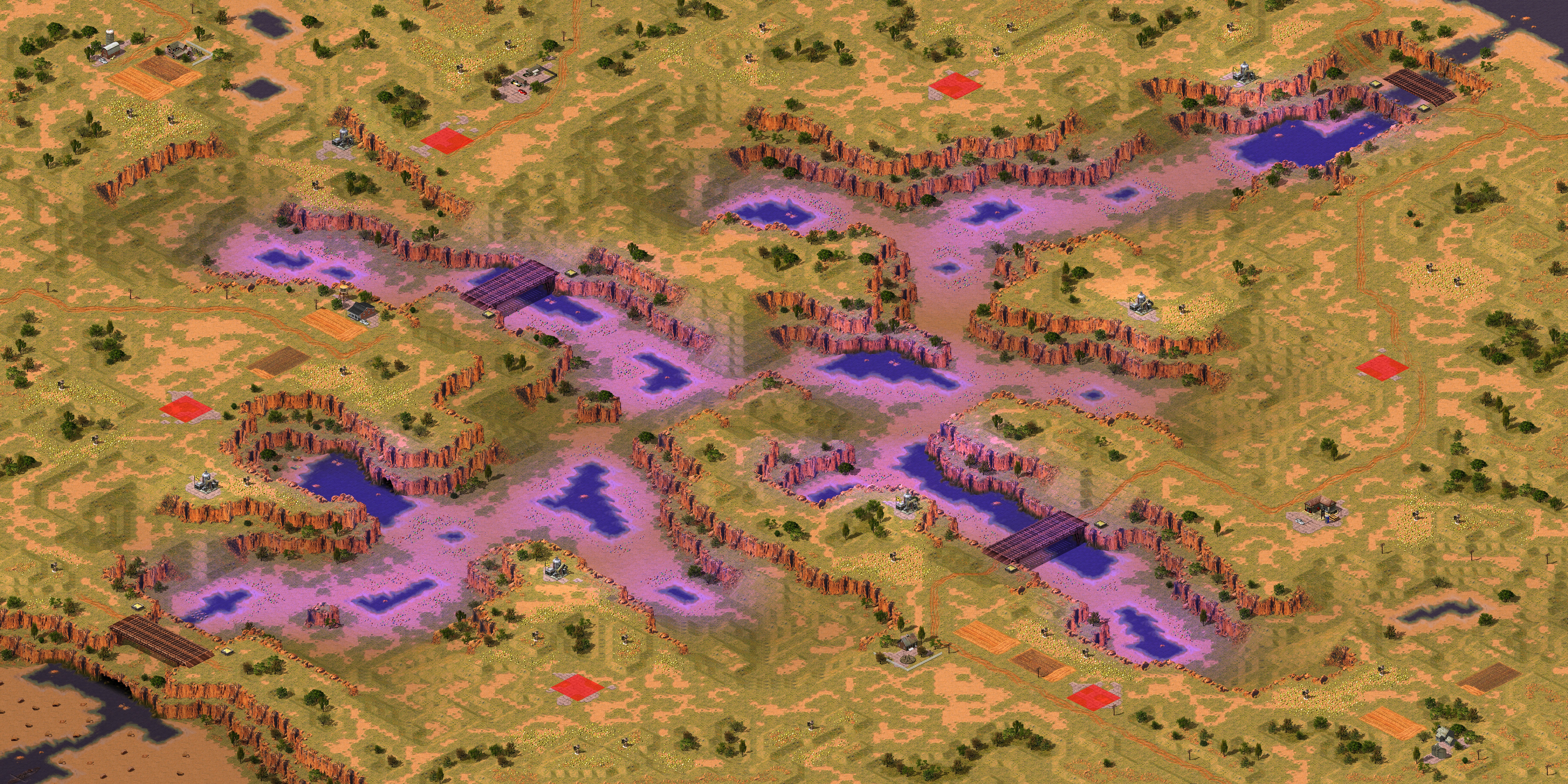 Rendered map: Grand Gulch v1.1