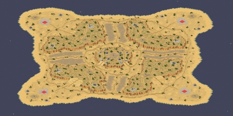 Rendered preview of Tetrad Bloodshed (2-4)