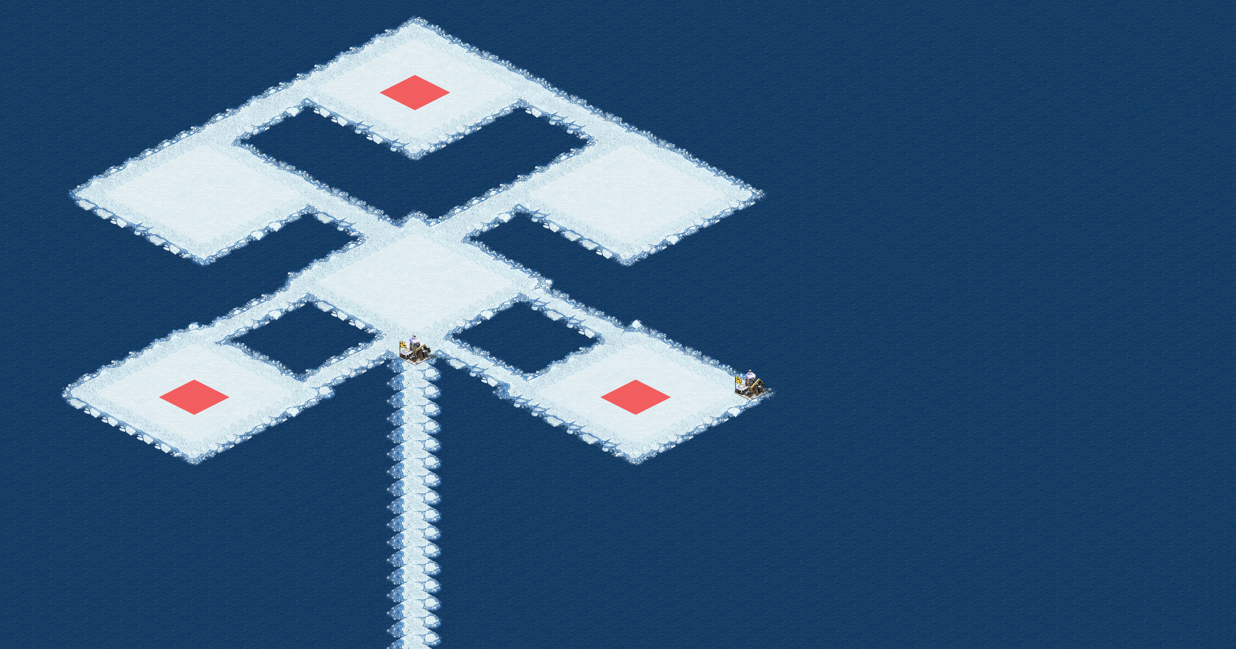 Rendered map: One v Two Patches