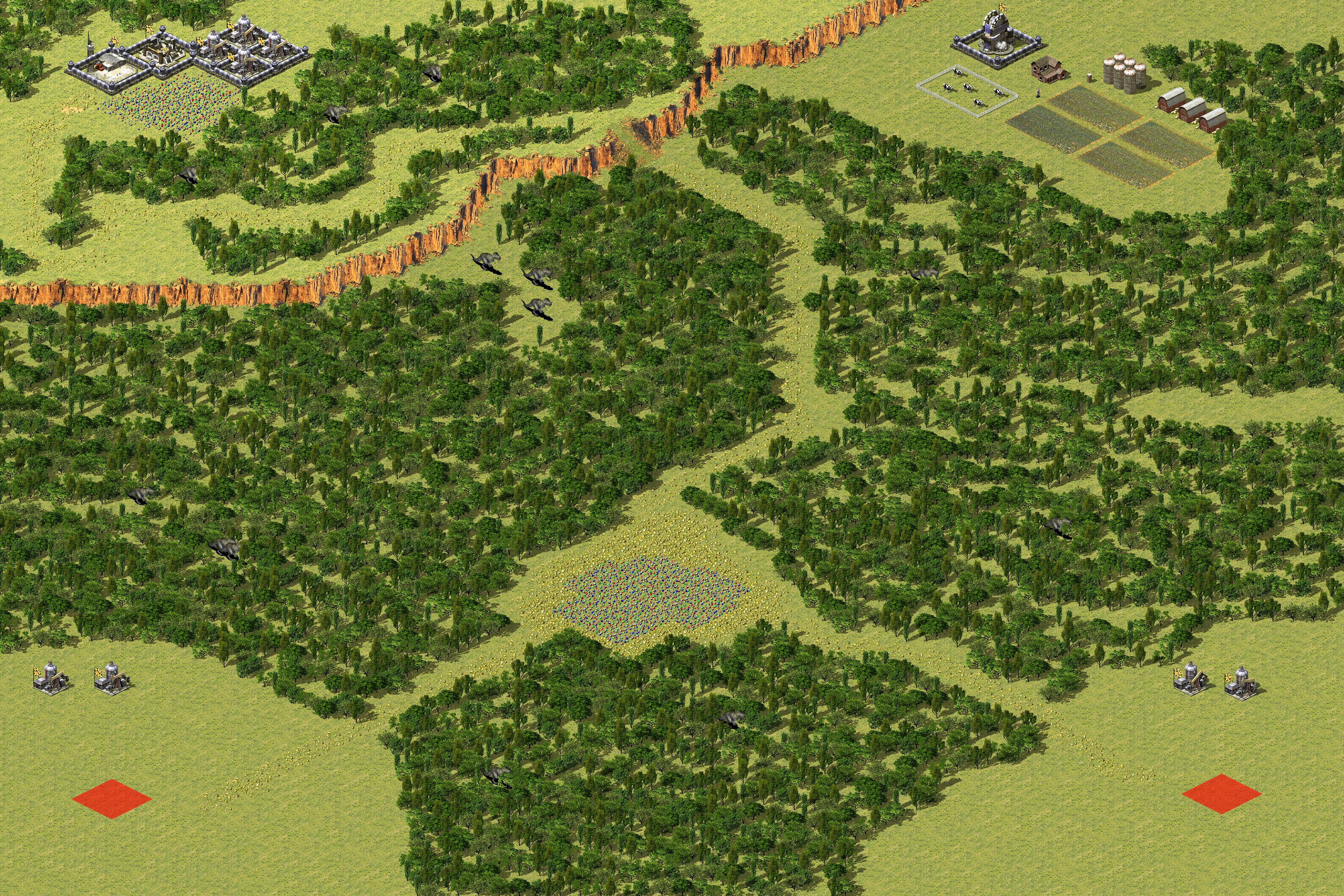 Rendered map: Forgotten Forest