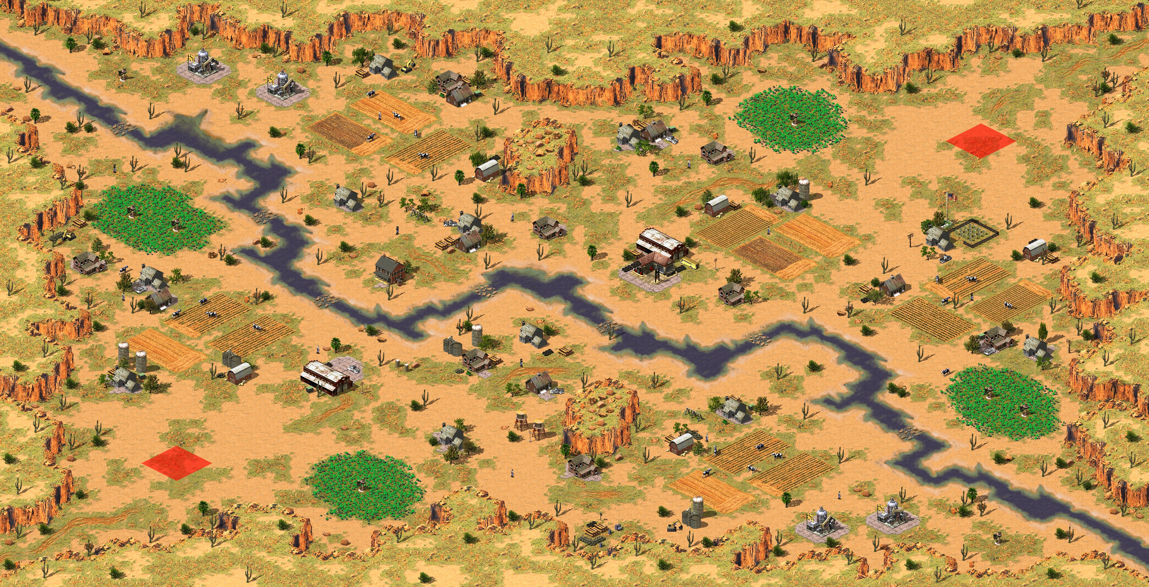 Rendered map: (2) Dust Bowl