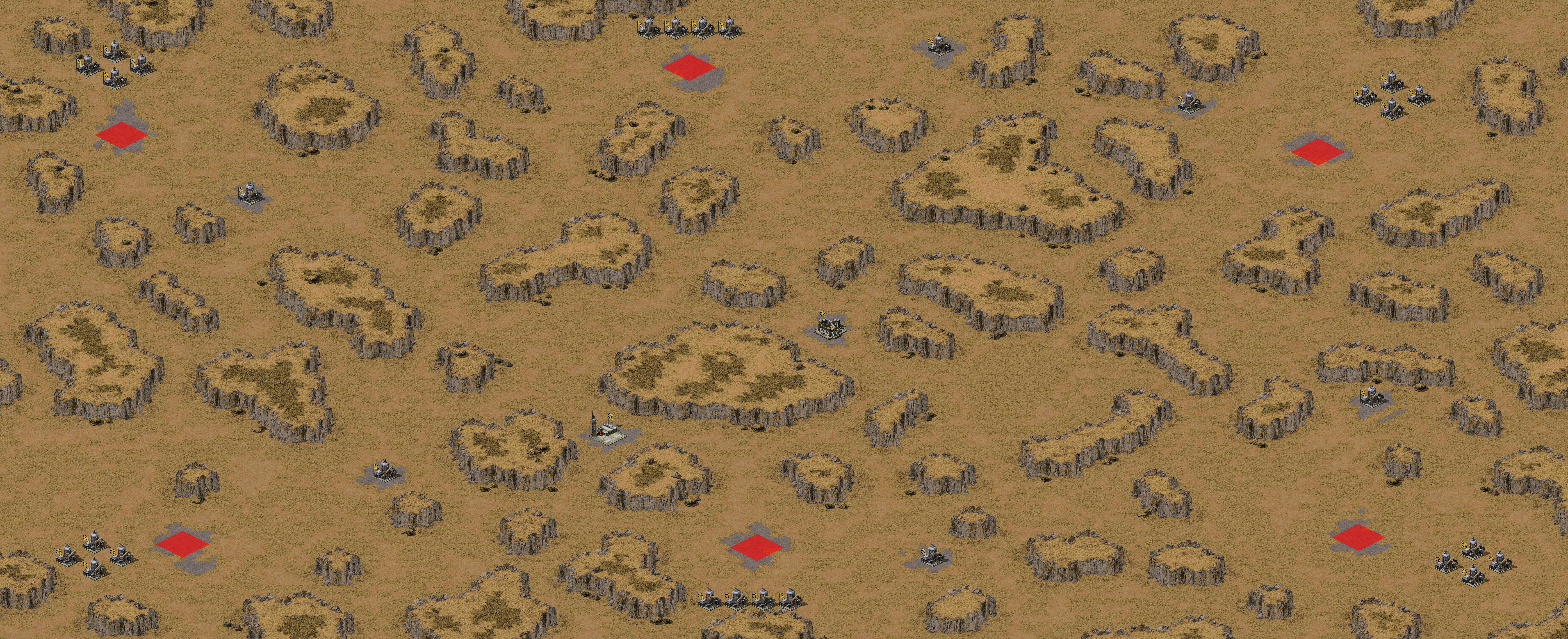 Rendered map: Monument Valley (Megawealth)