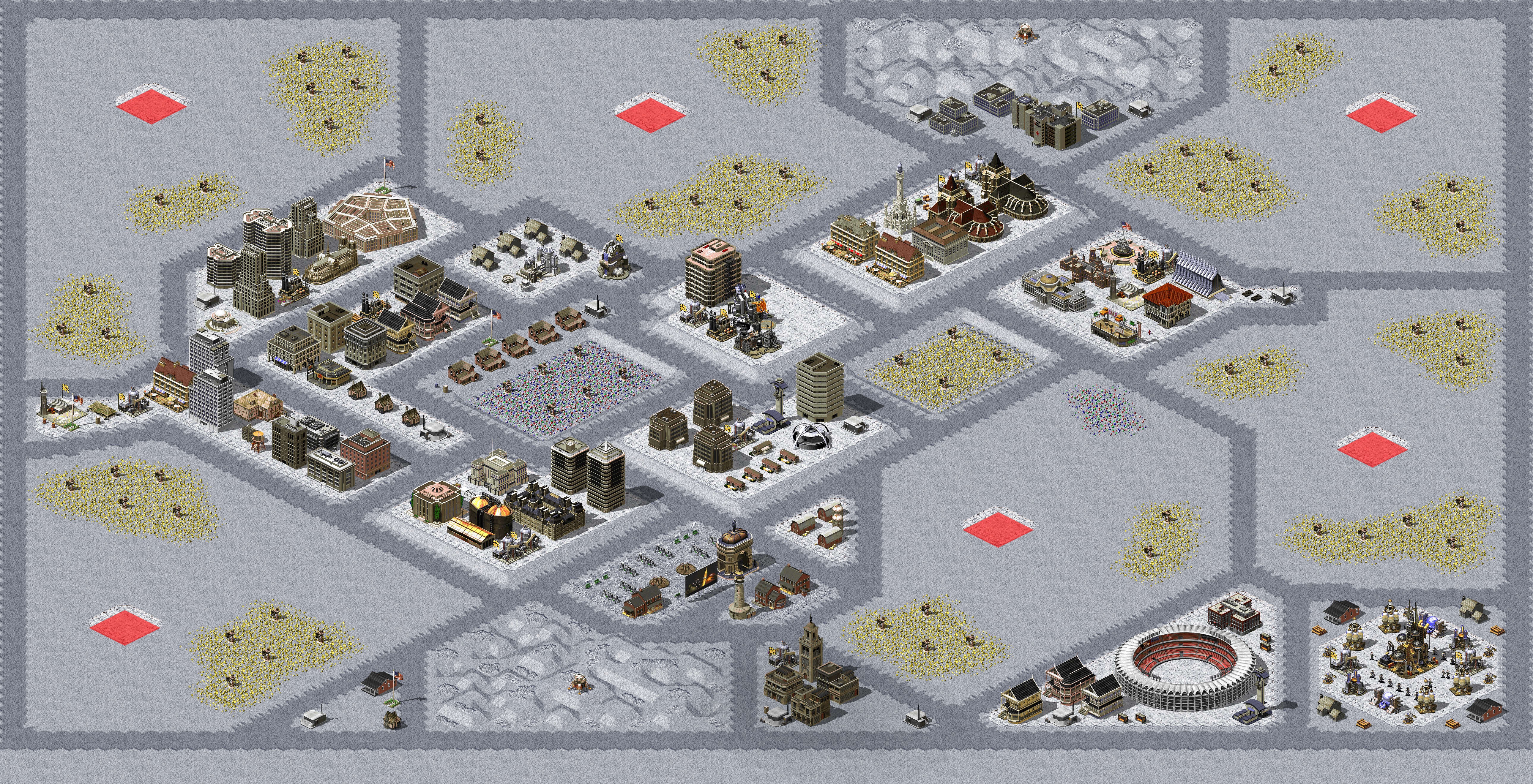 Rendered map: Xenosphere