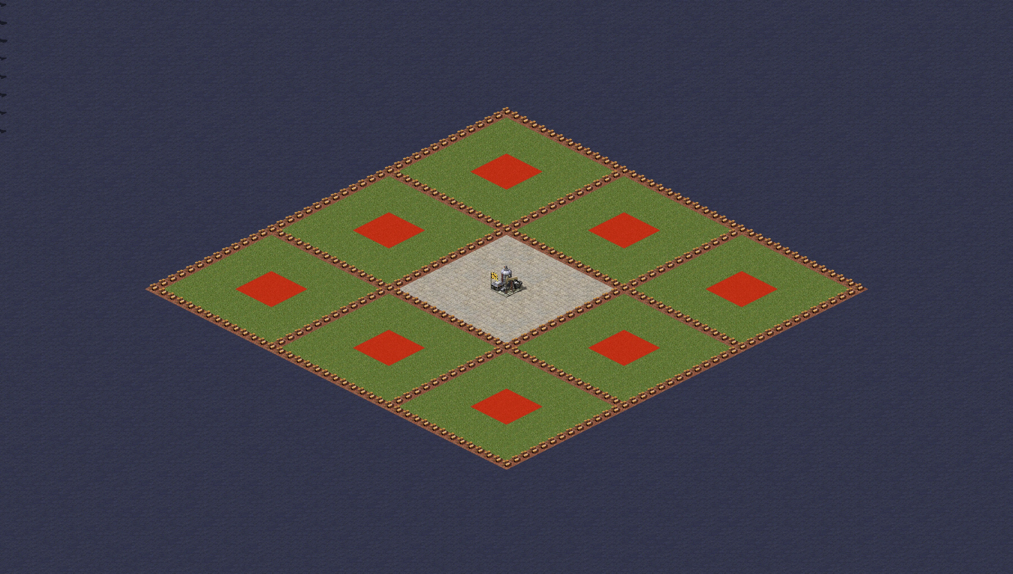 Rendered map: Oil Drum Patch - Infantry