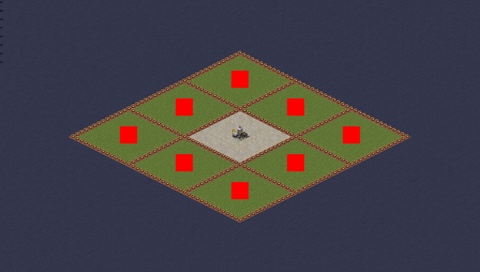 Rendered preview of Oil Drum Patch - Infantry