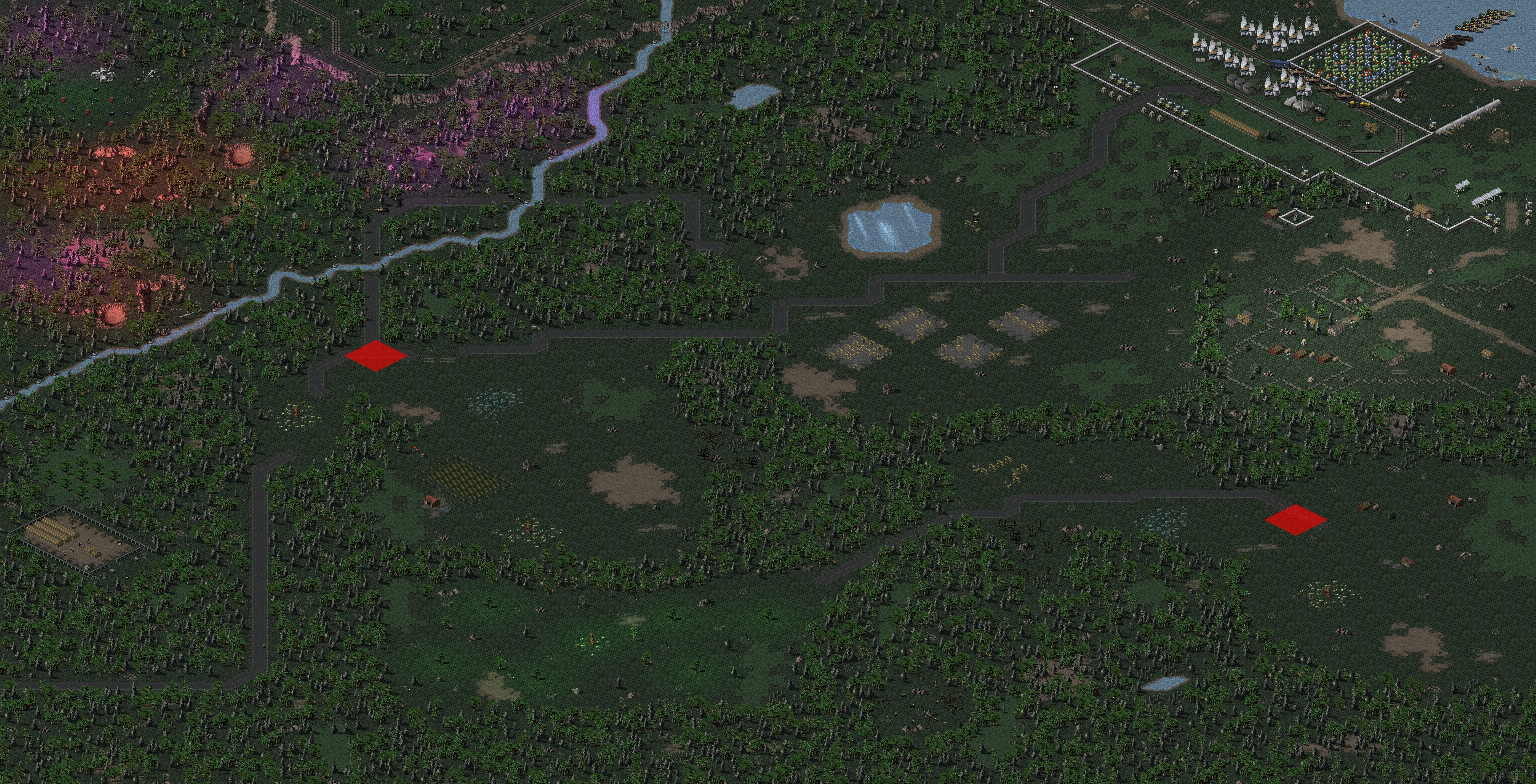 Rendered map: Forest Clearing