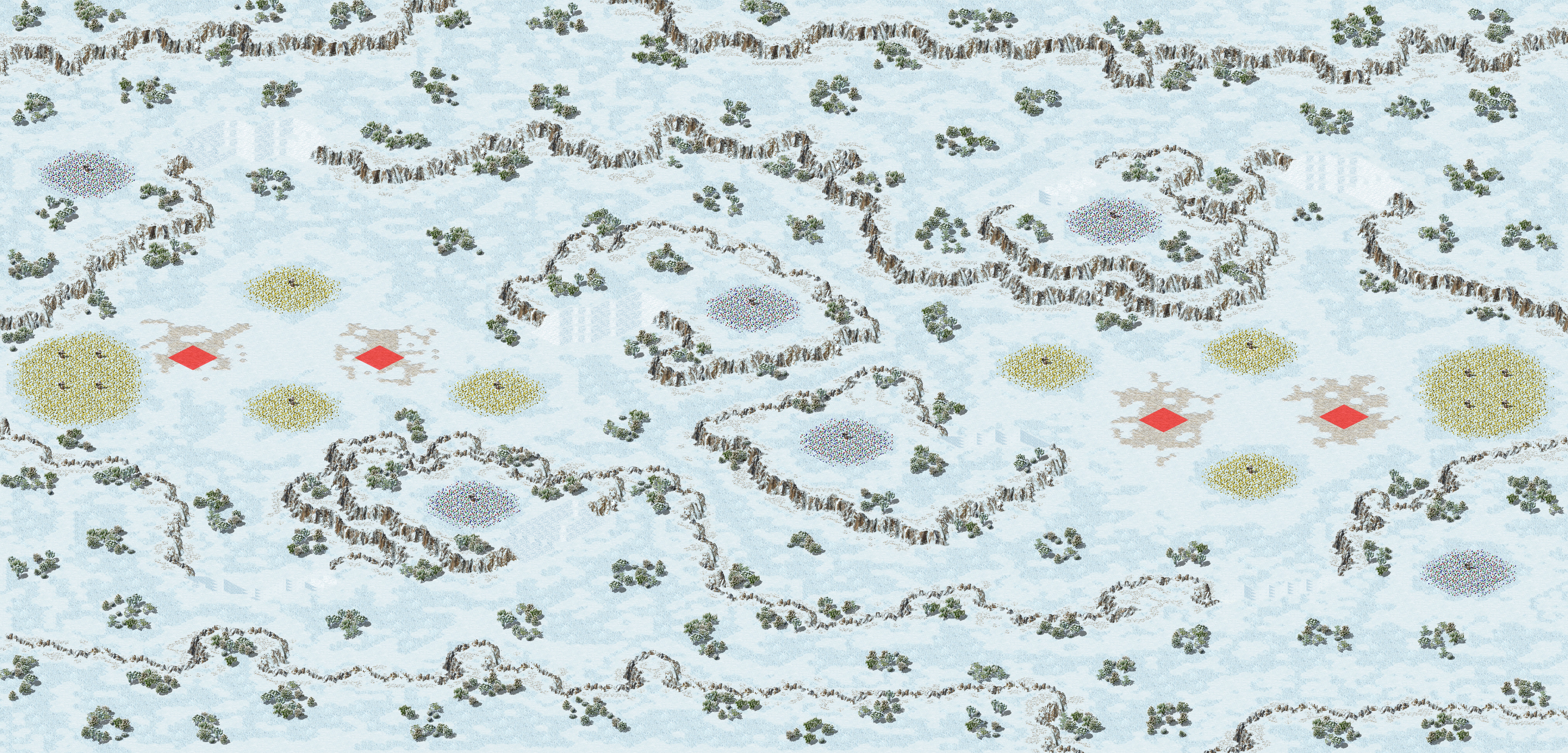 Rendered map: Frosty Canyon