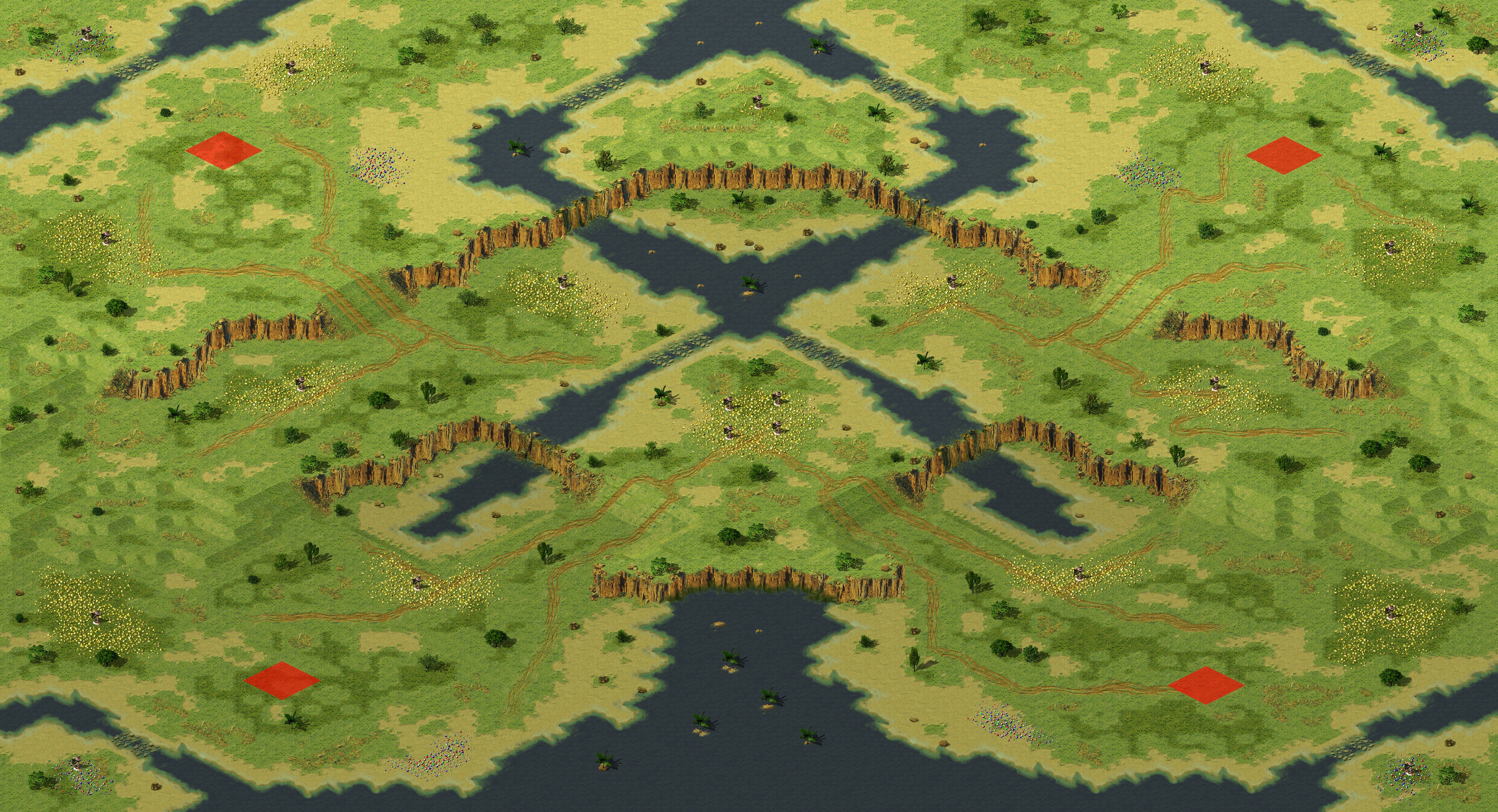 Rendered map: 新增益-萍水相逢