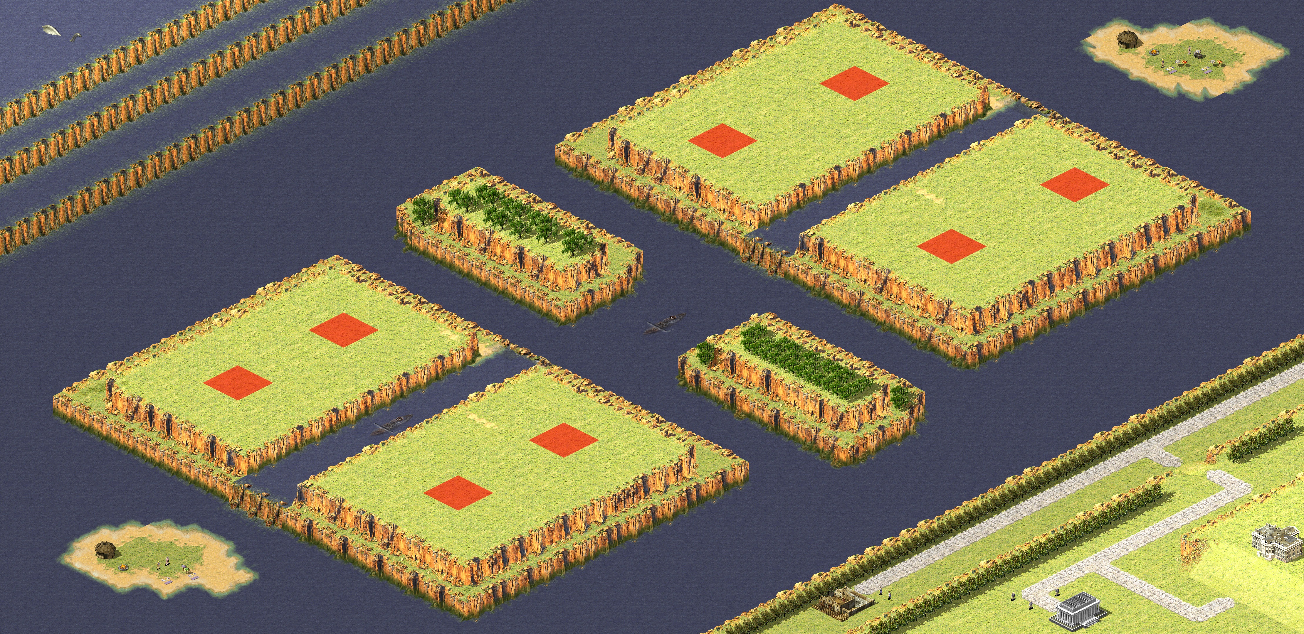 Rendered map: 4v4 Eagle Strike (4v4)