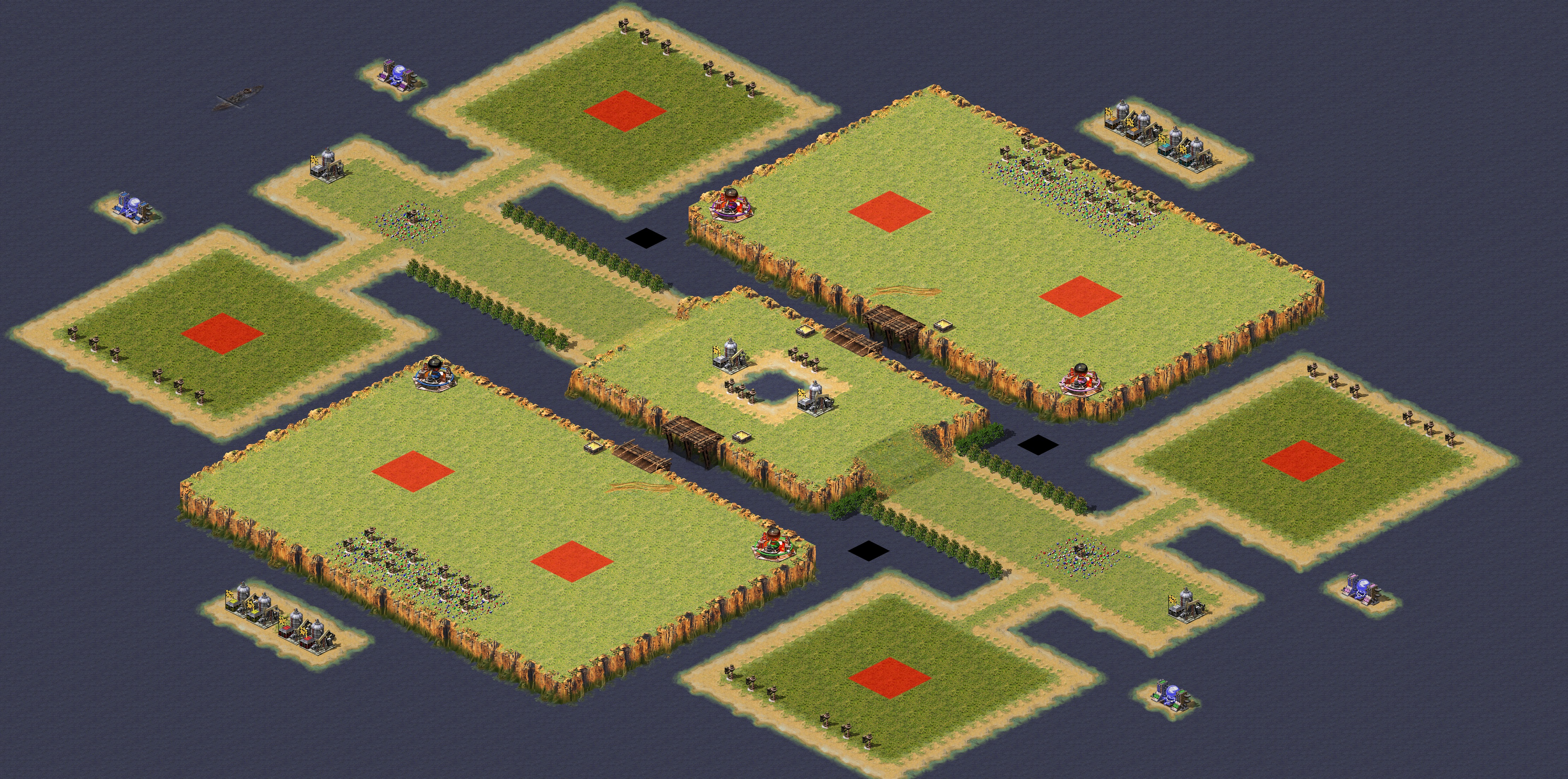 Rendered map: 4v4 Iron Curtain Speech