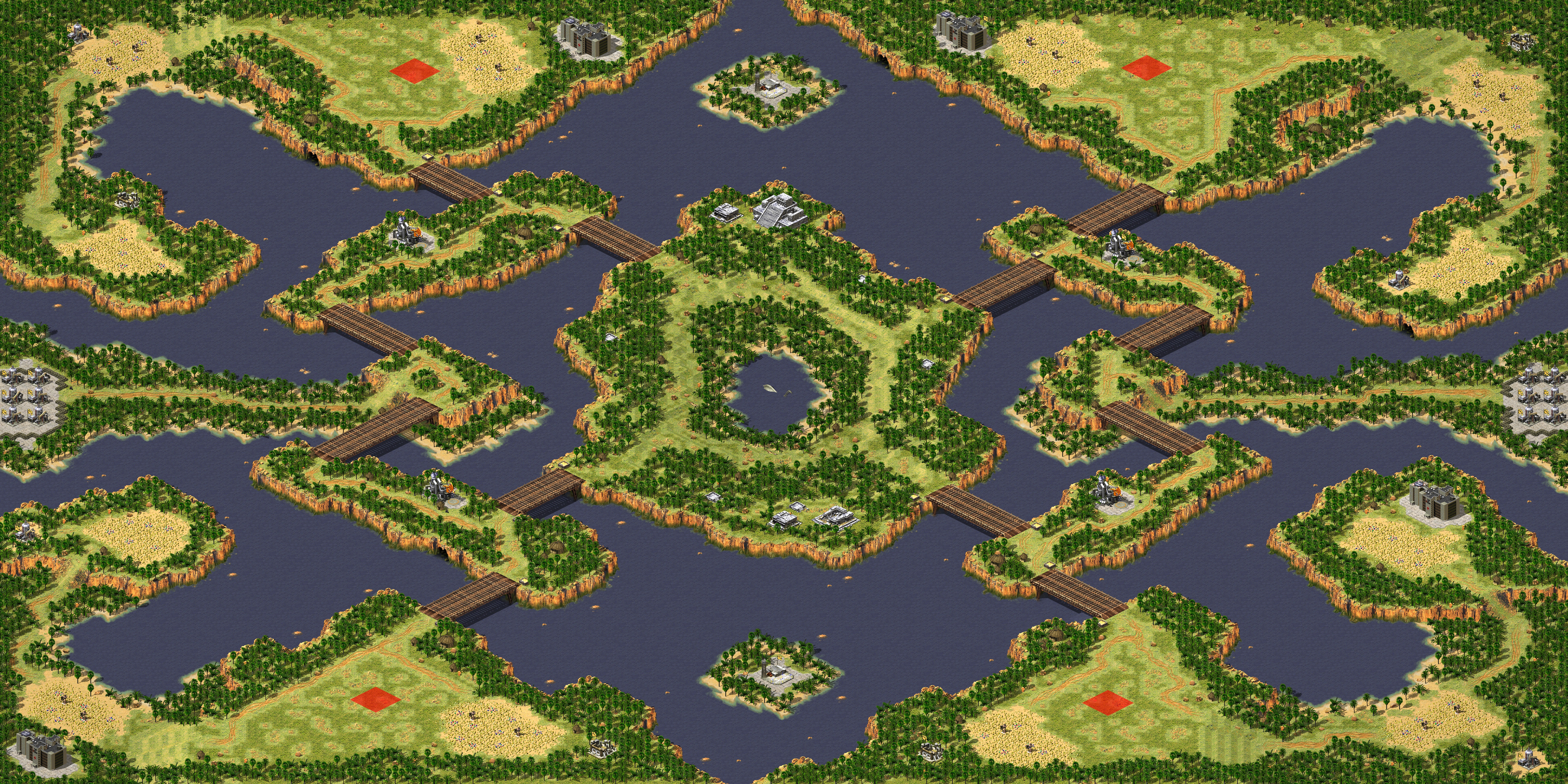 Rendered map: Jungle Puddle 2