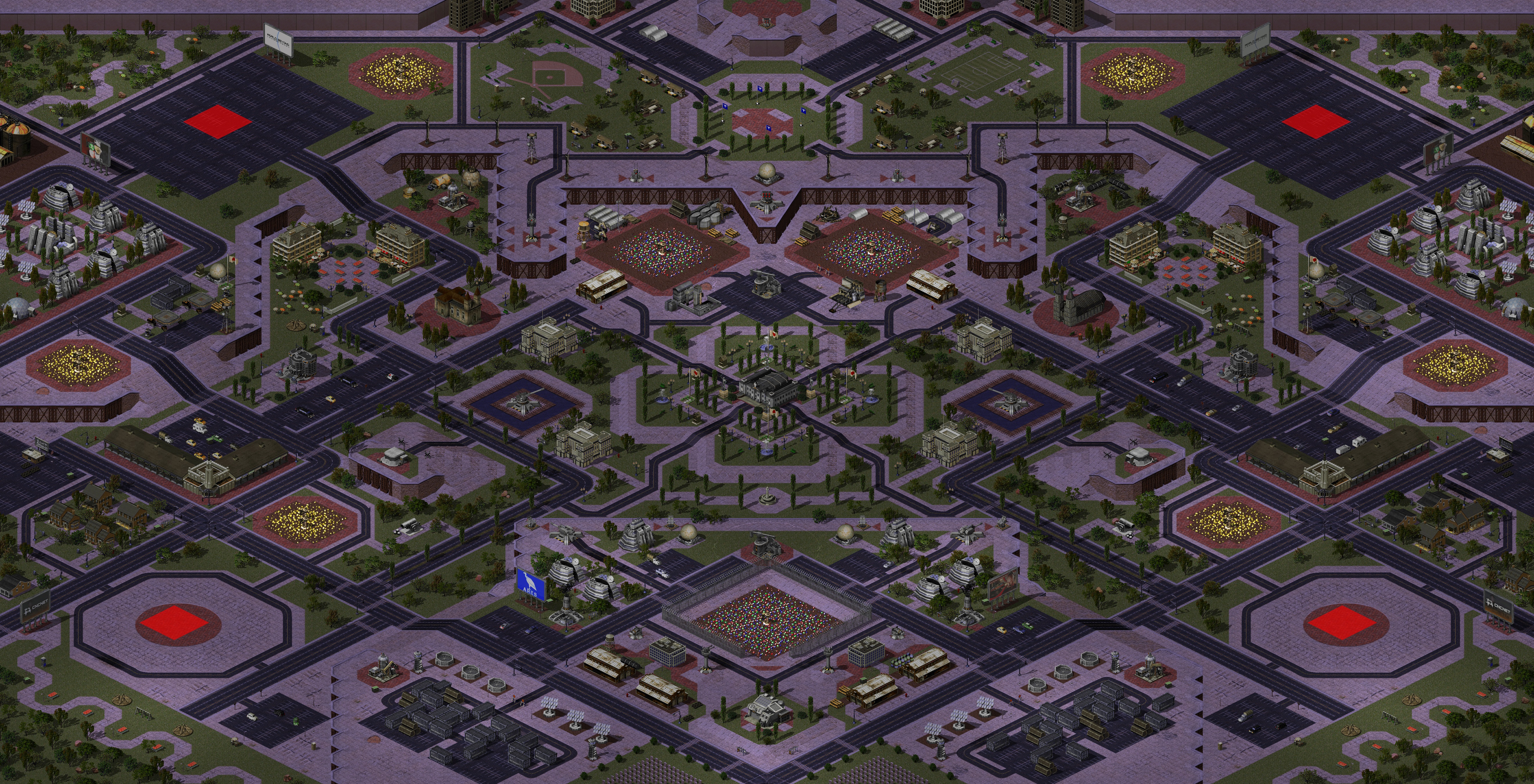Rendered map: Tournament Complex