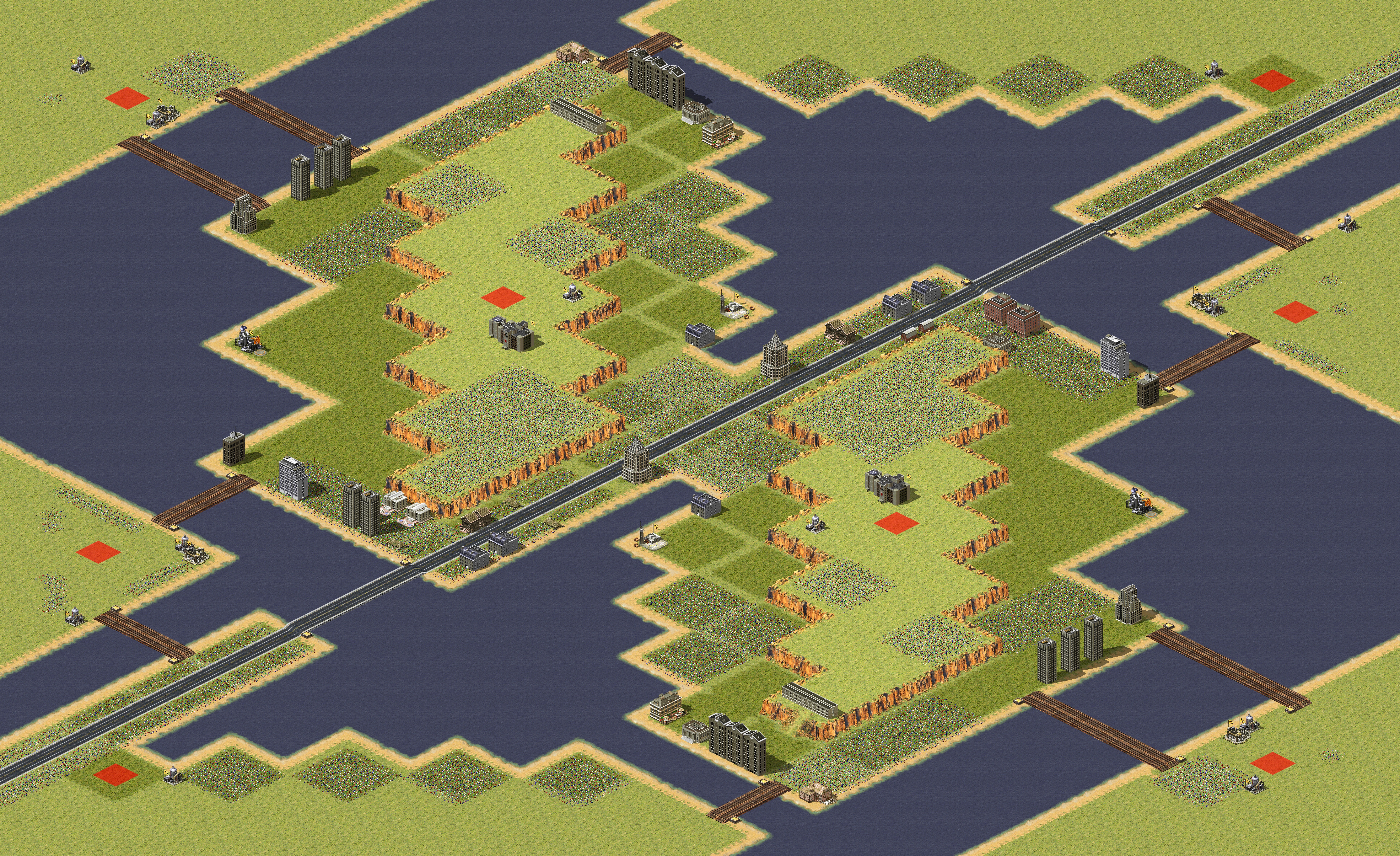 Rendered map: Carrot Island