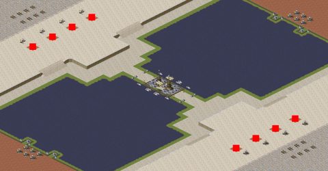 Rendered preview of Battleship and Cannon