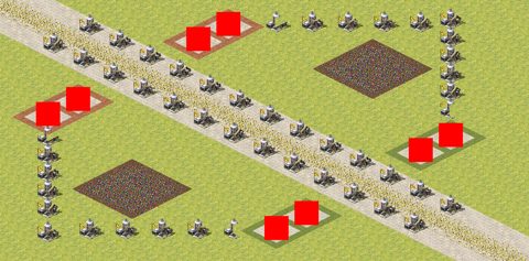 Rendered preview of Oil Well Rush Four Way
