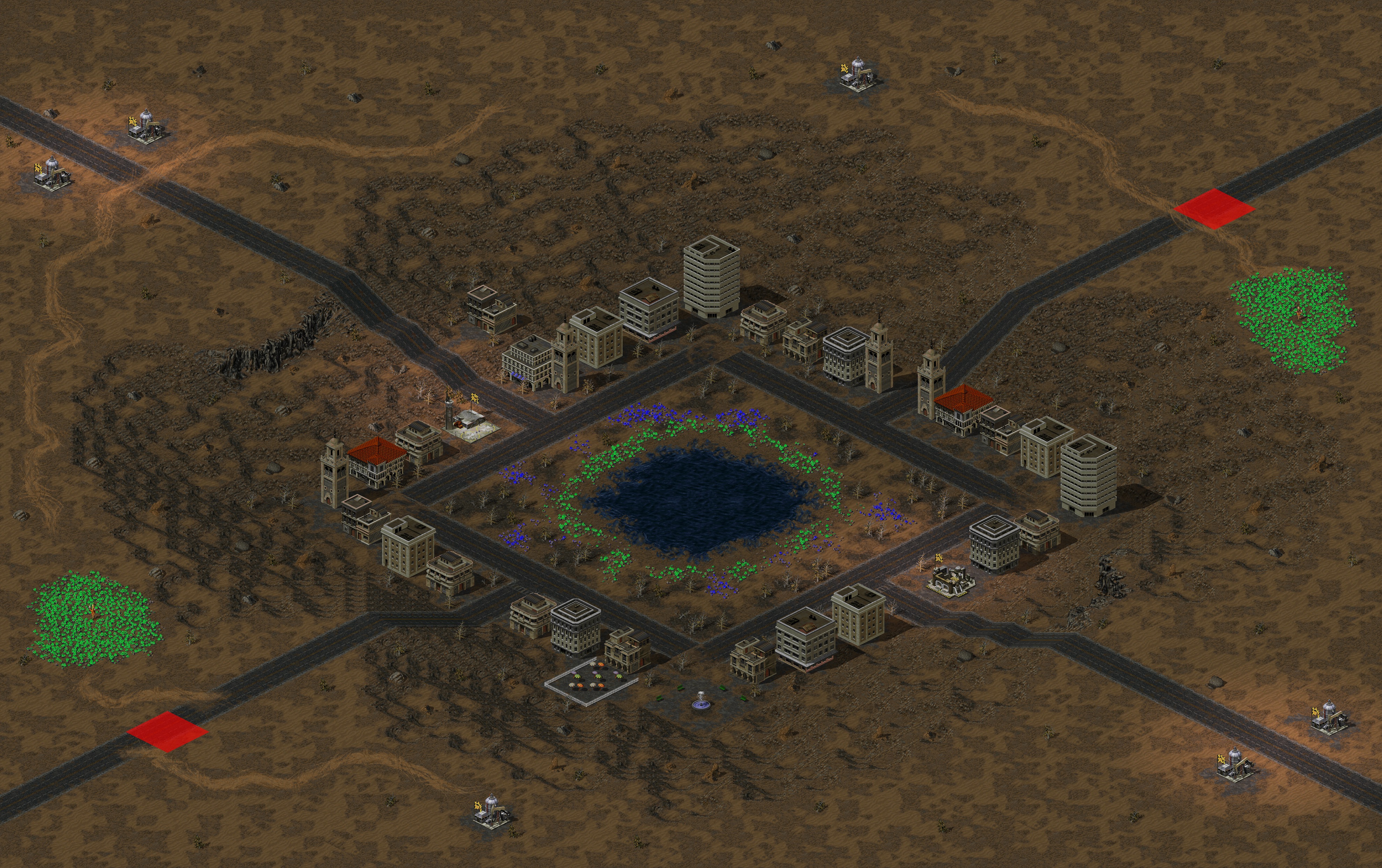 Rendered map: (2) Sahara Mirage