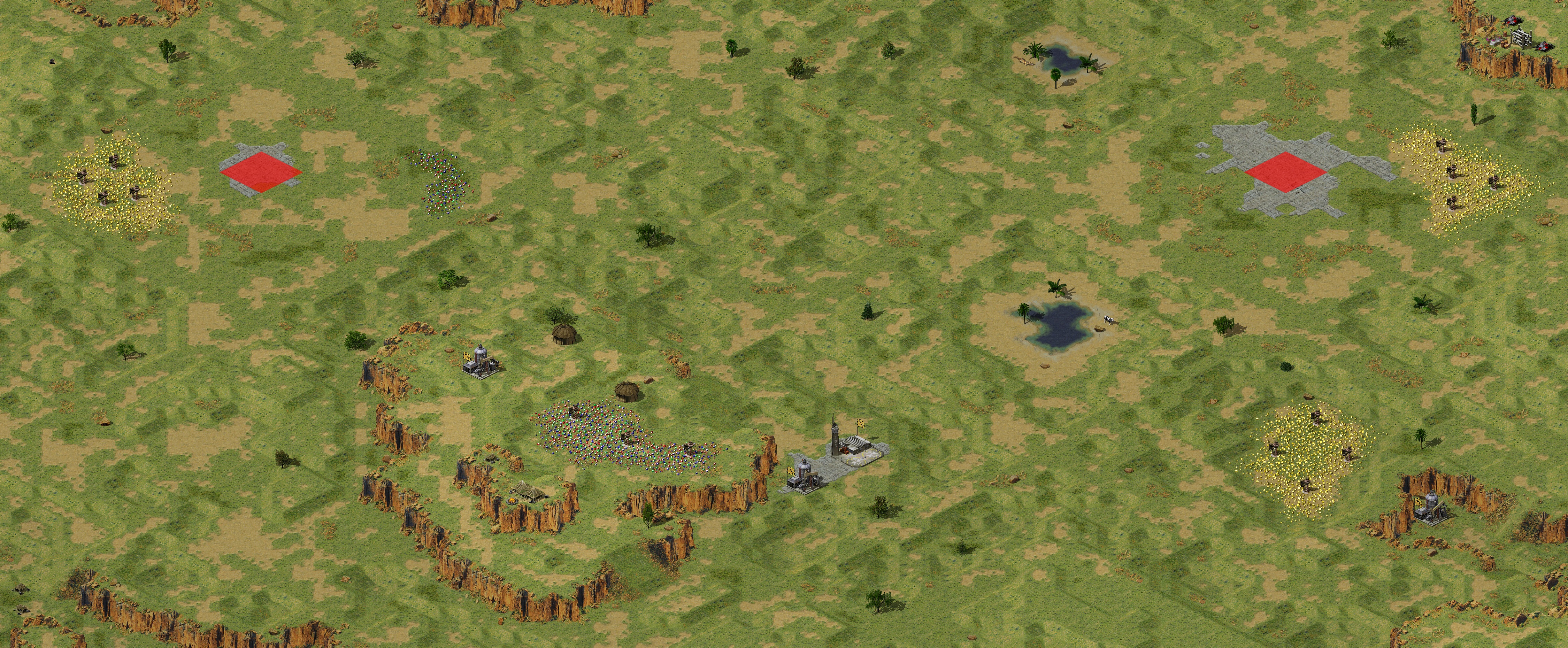 Rendered map: Southern Thrust