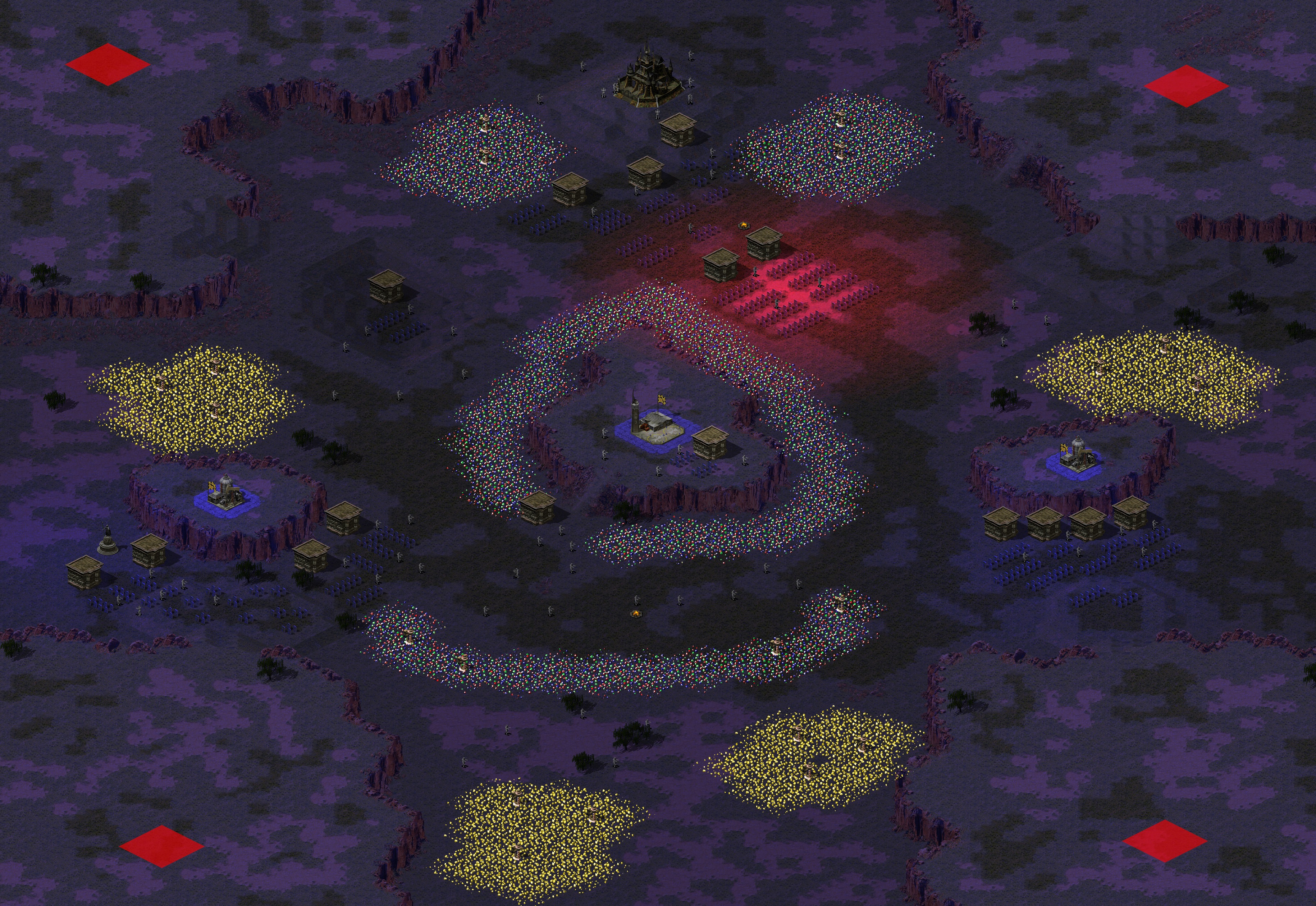Rendered map: The Night of the Living Dead (by AG)