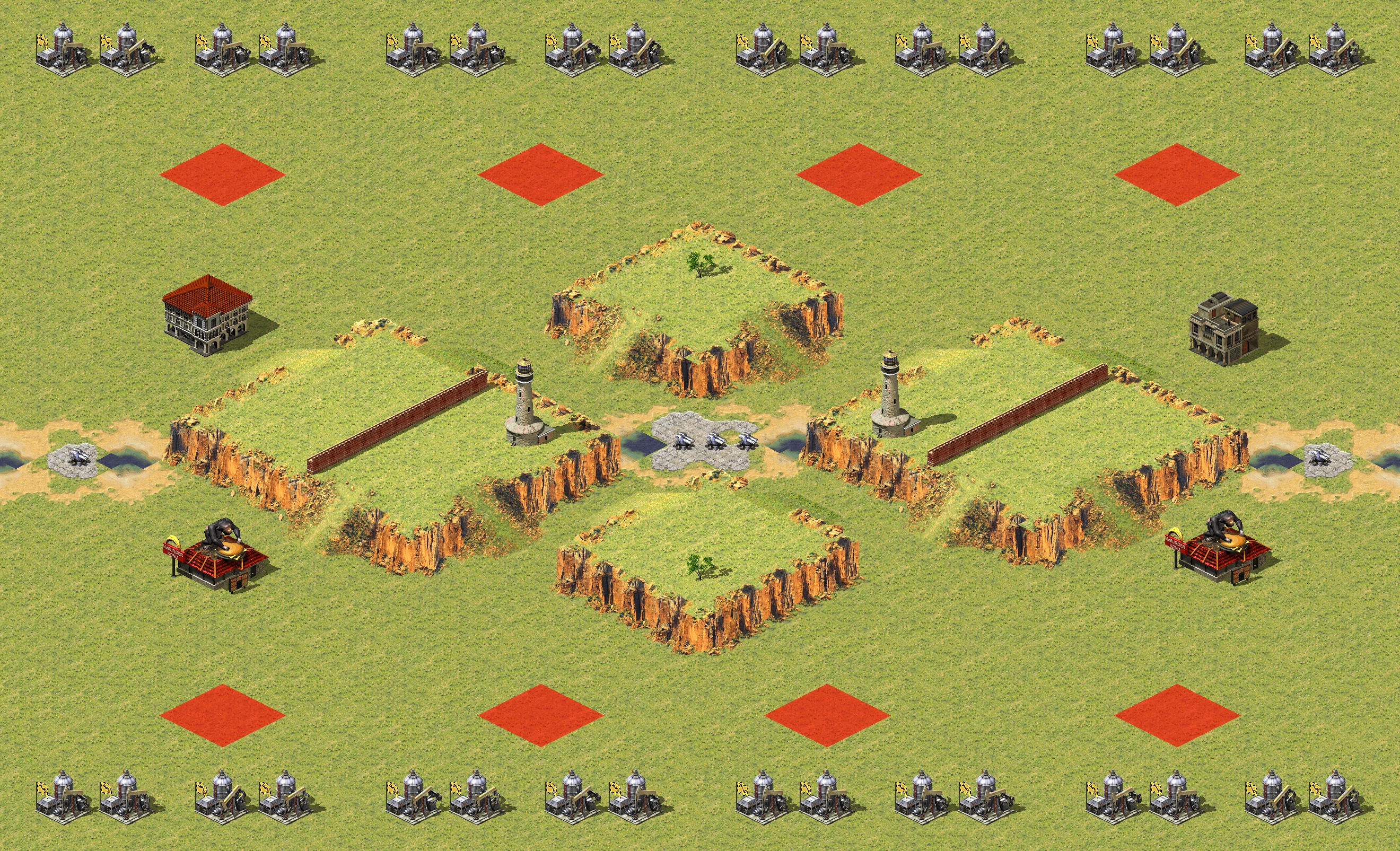 Rendered map: Low Budget 4v4