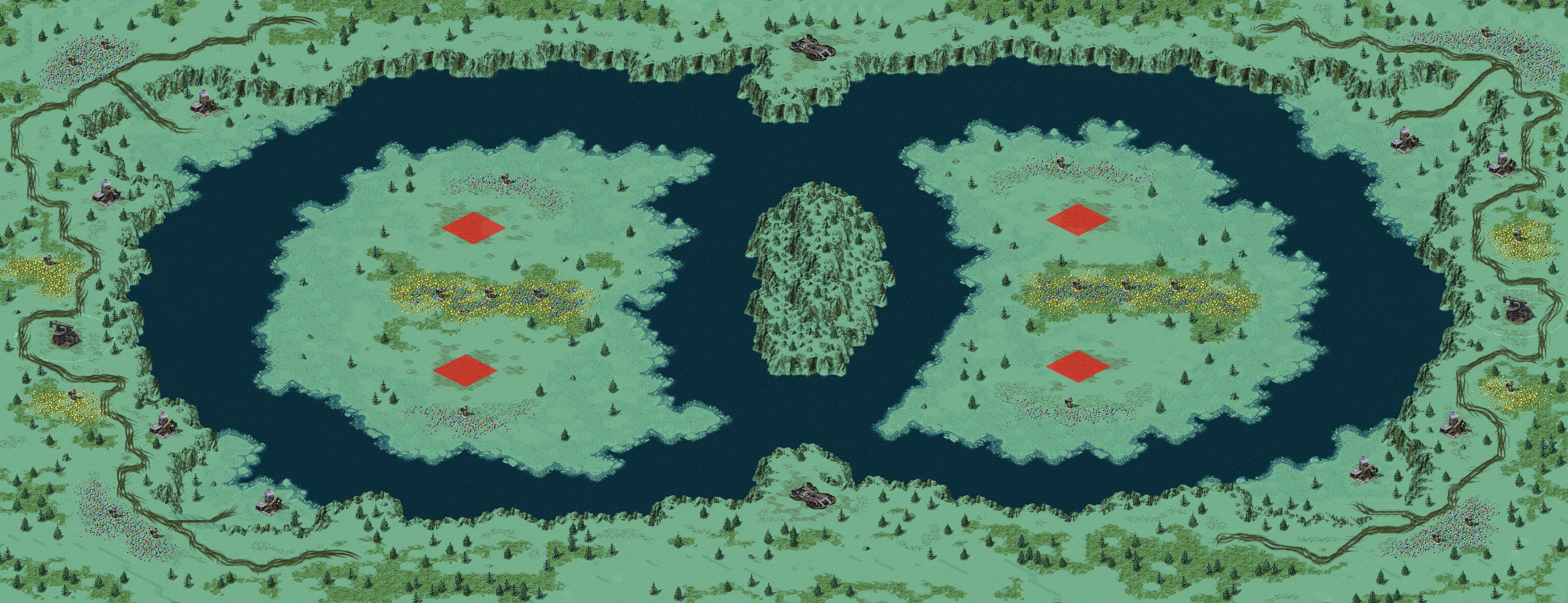 Rendered map: Entwined