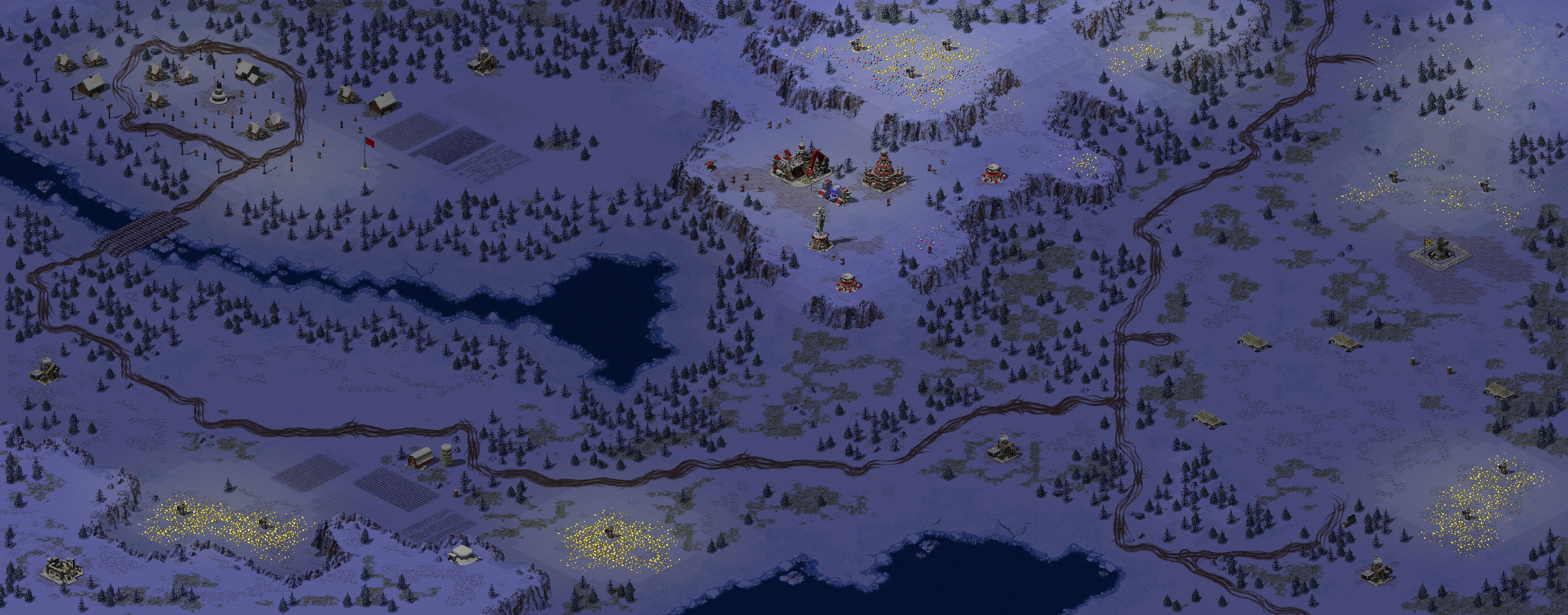 Rendered map: Soviet Mission 7: Chrono Defense
