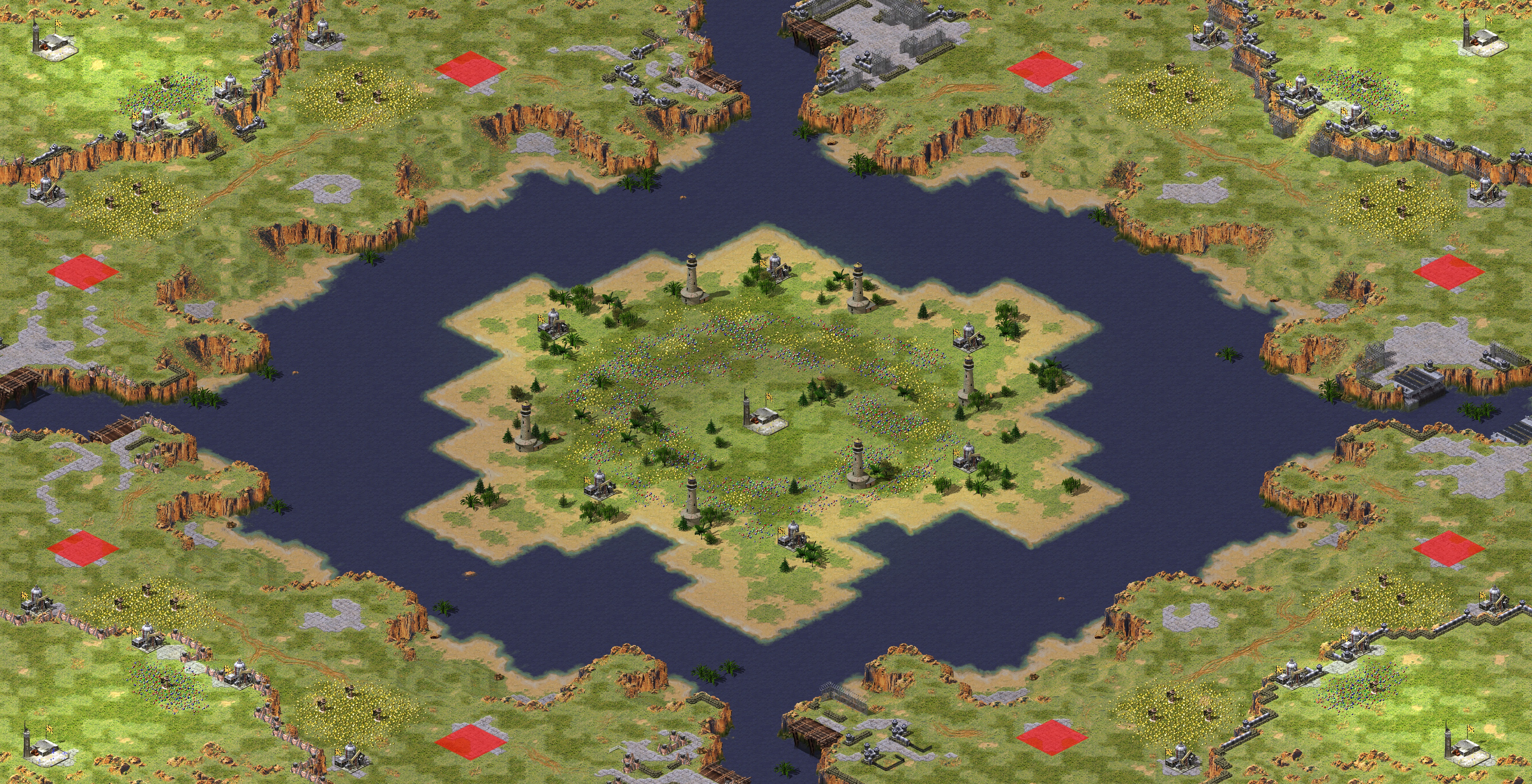 Rendered map: Angry Sea