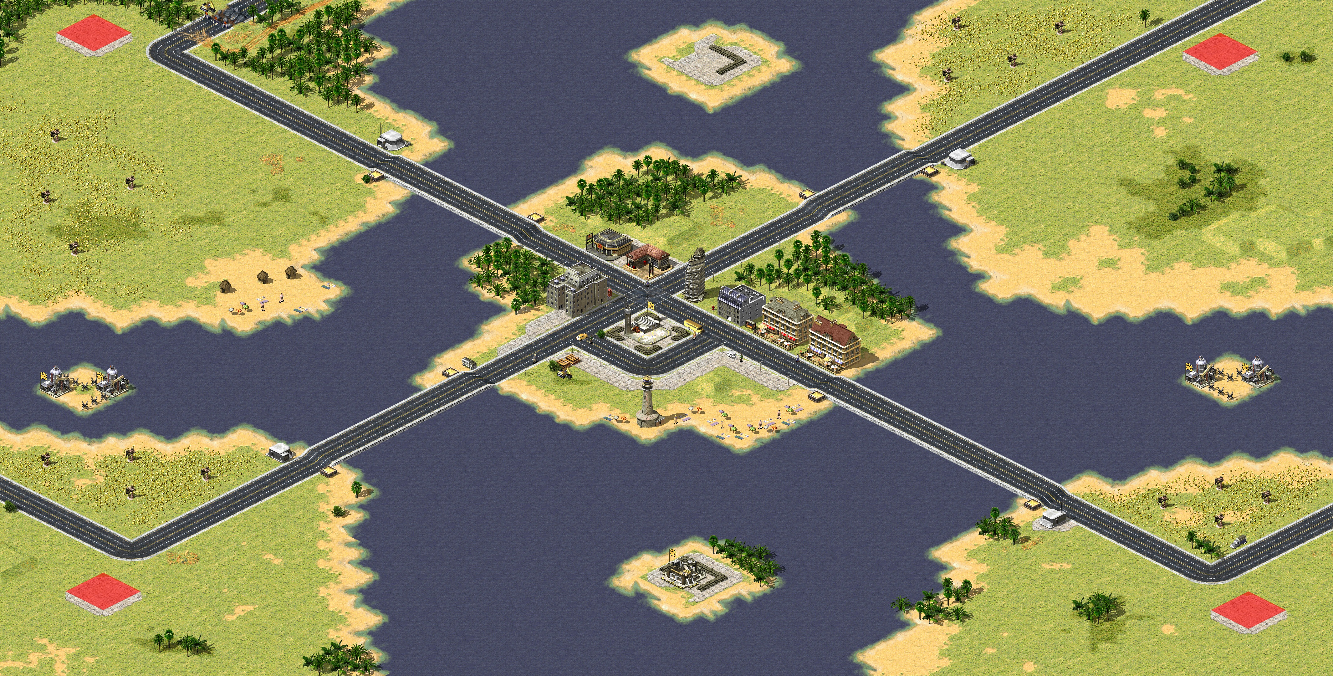 Rendered map: 中岛