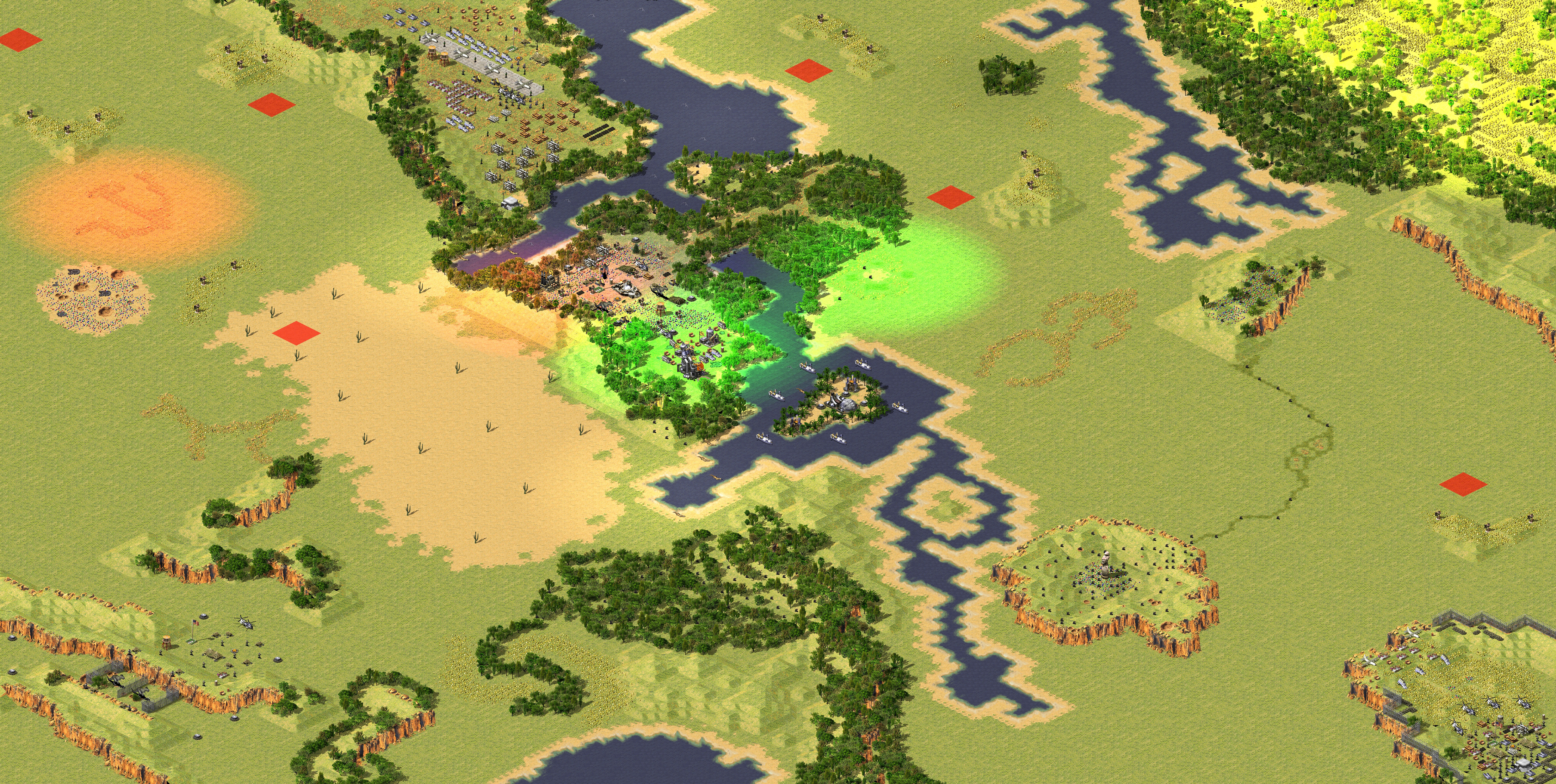Rendered map: Darwinia