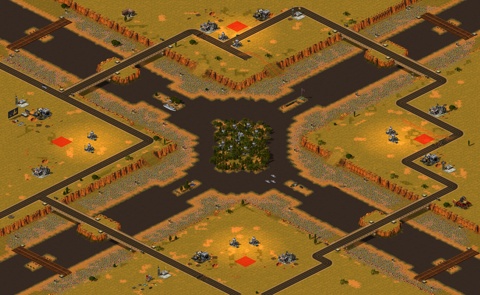 Rendered preview of Facing Corners 2