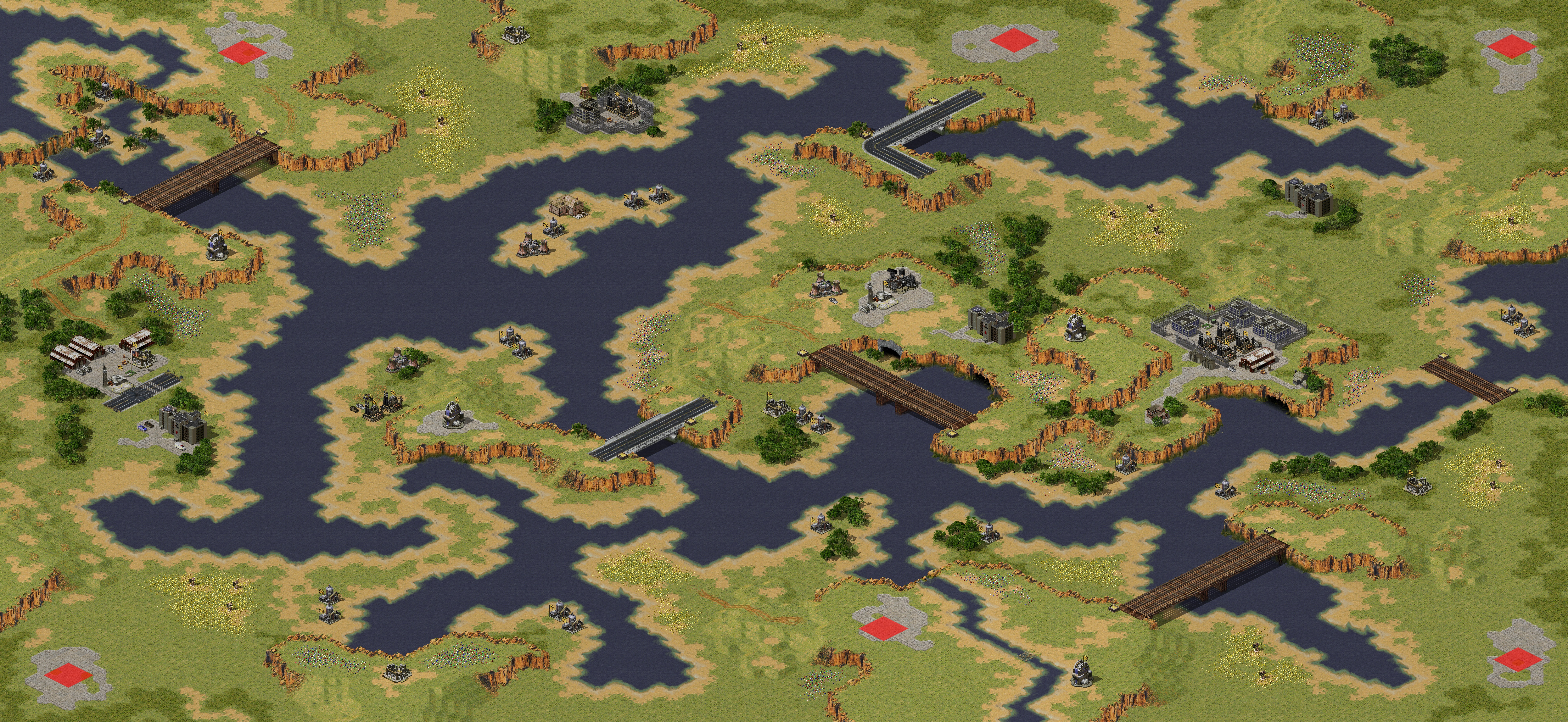 Rendered map: River War[Lion]