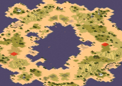 Rendered preview of Glowing Waters