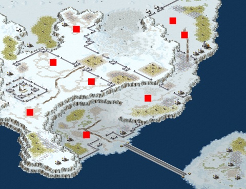 Rendered preview of New Snowy Field Battle