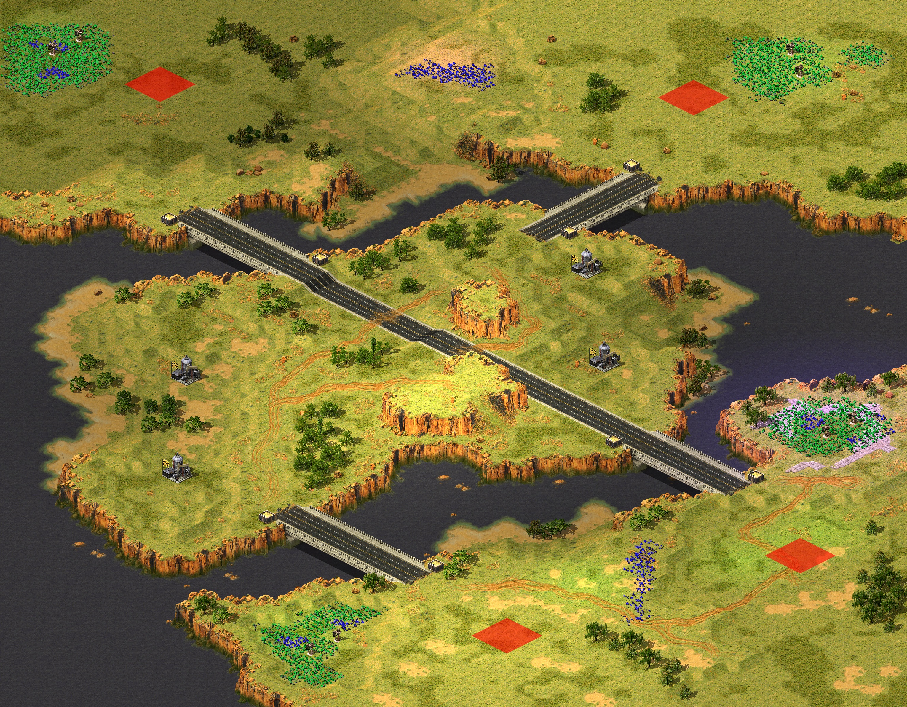 Rendered map: (4) Bonanza