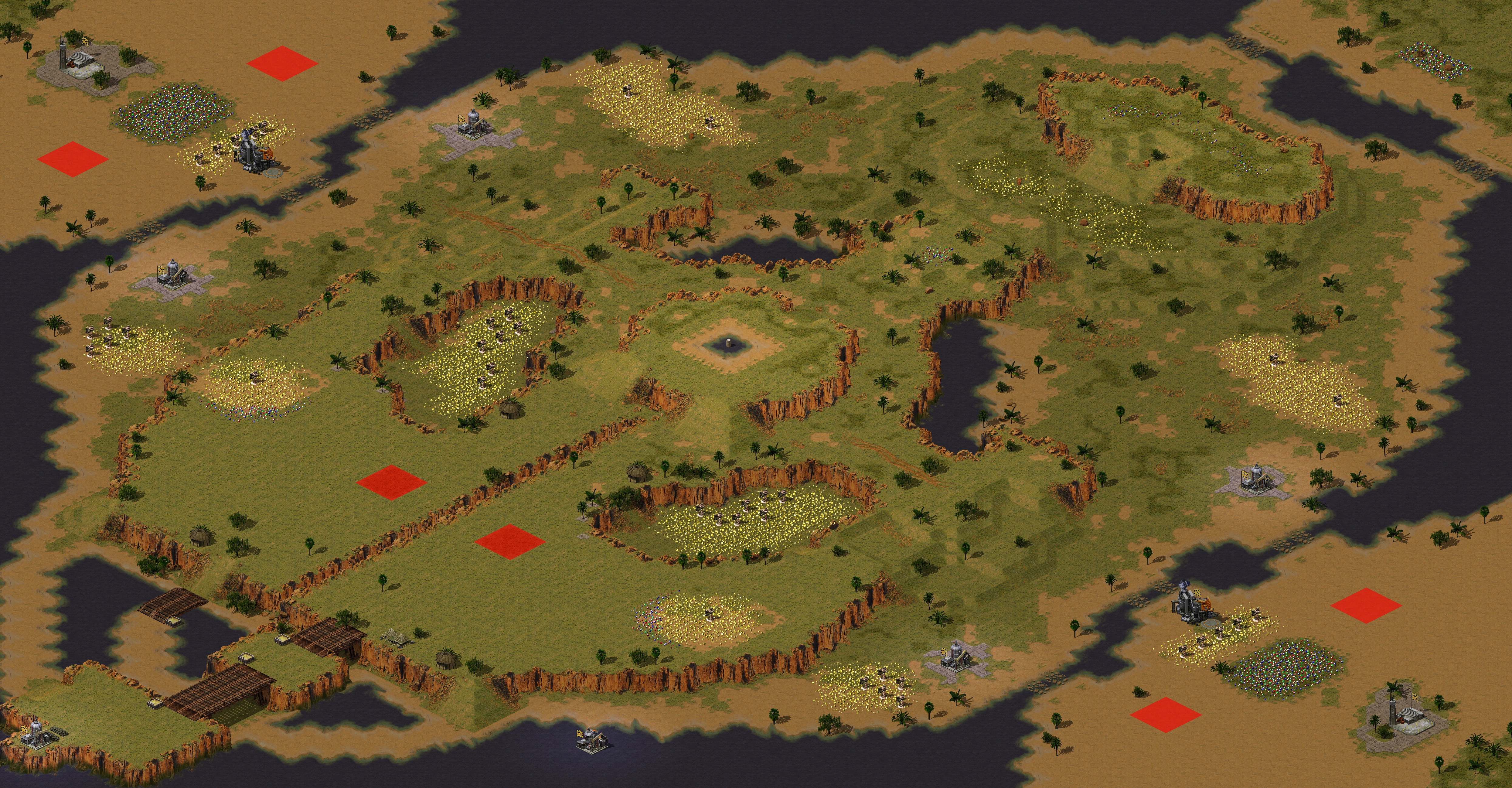 Rendered map: Basalt Cavern