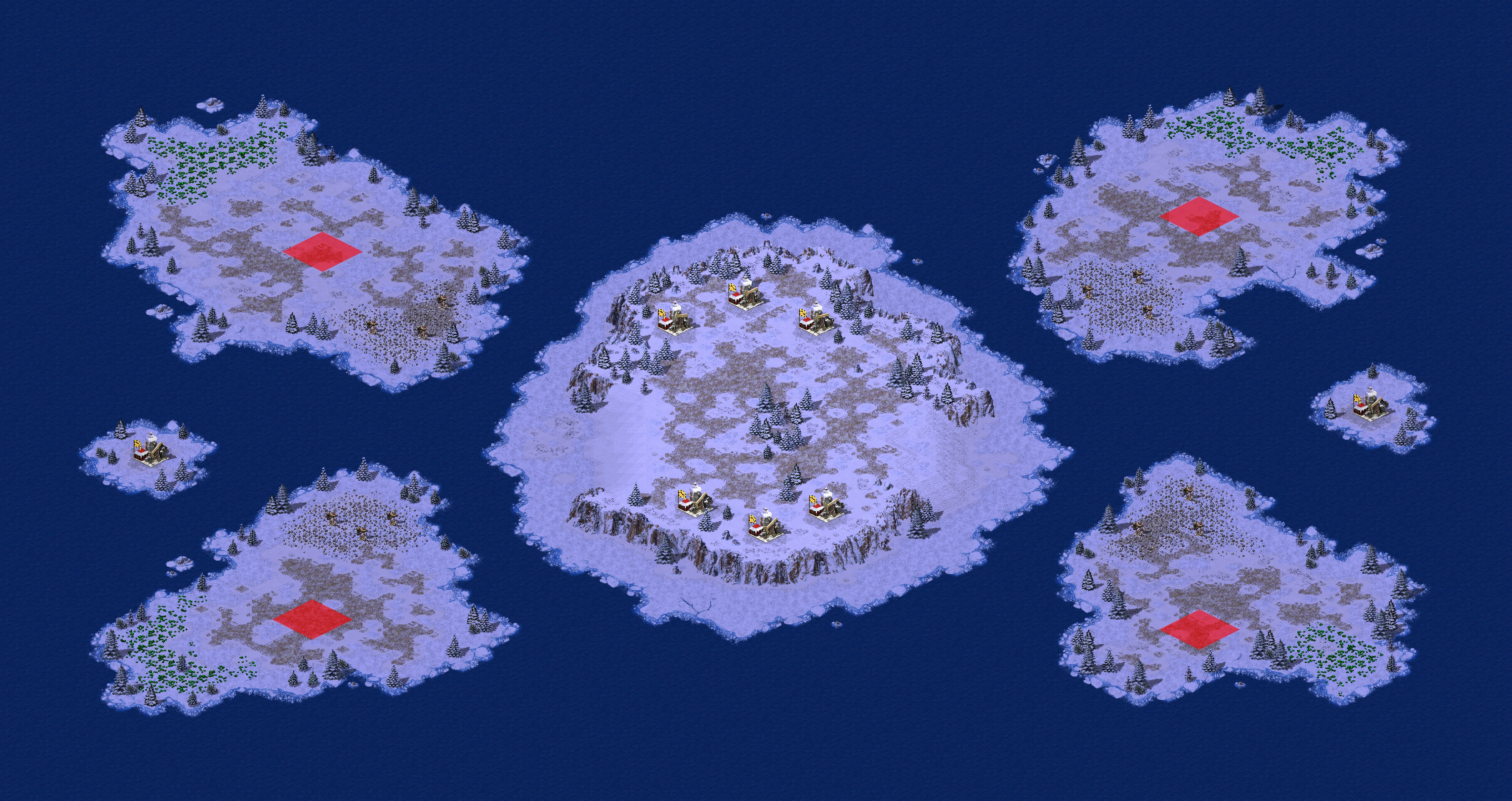 Rendered map: Depth Charge (Naval War)