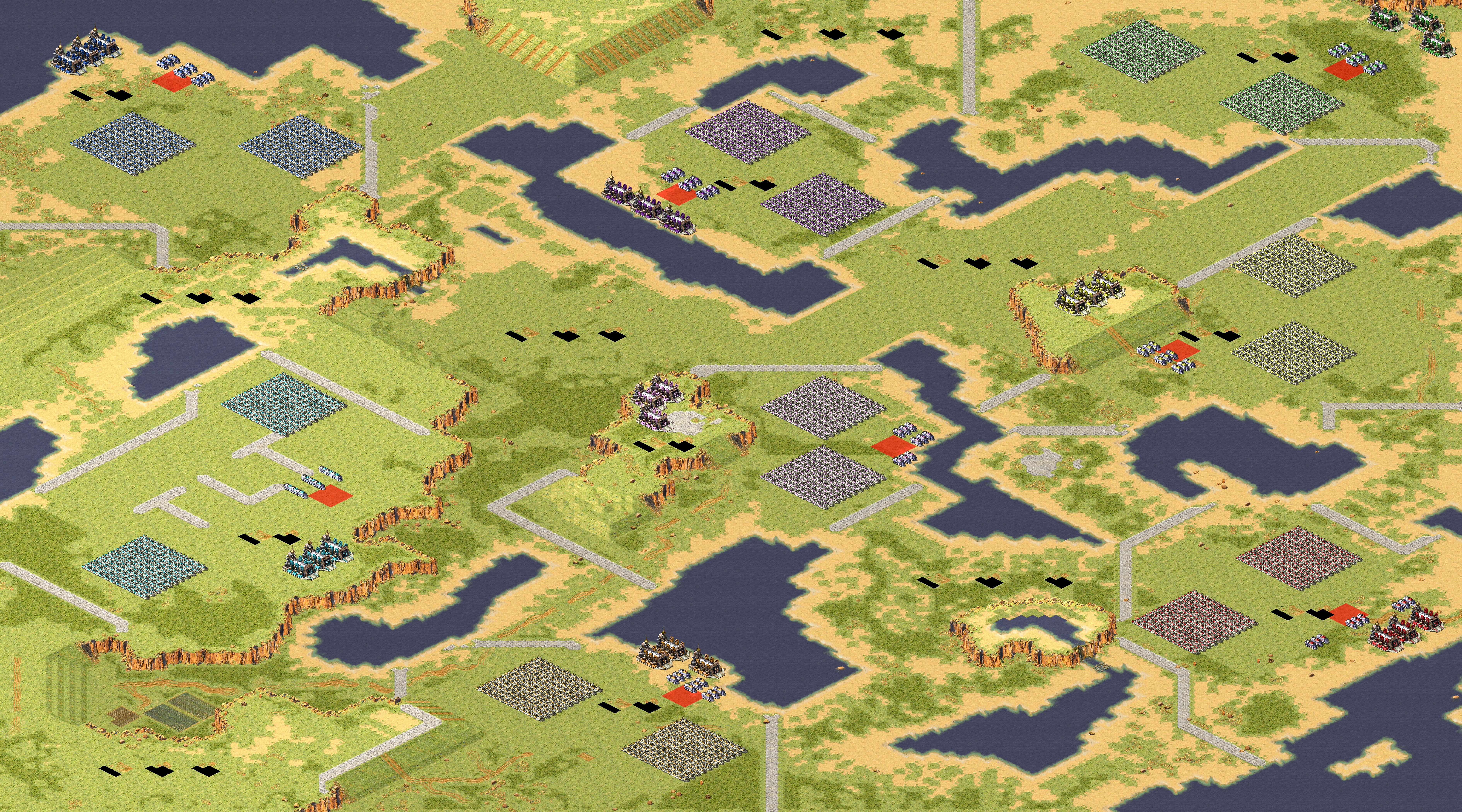 Rendered map: Apocalypse Tank War 4v4 Speedrun 1.01