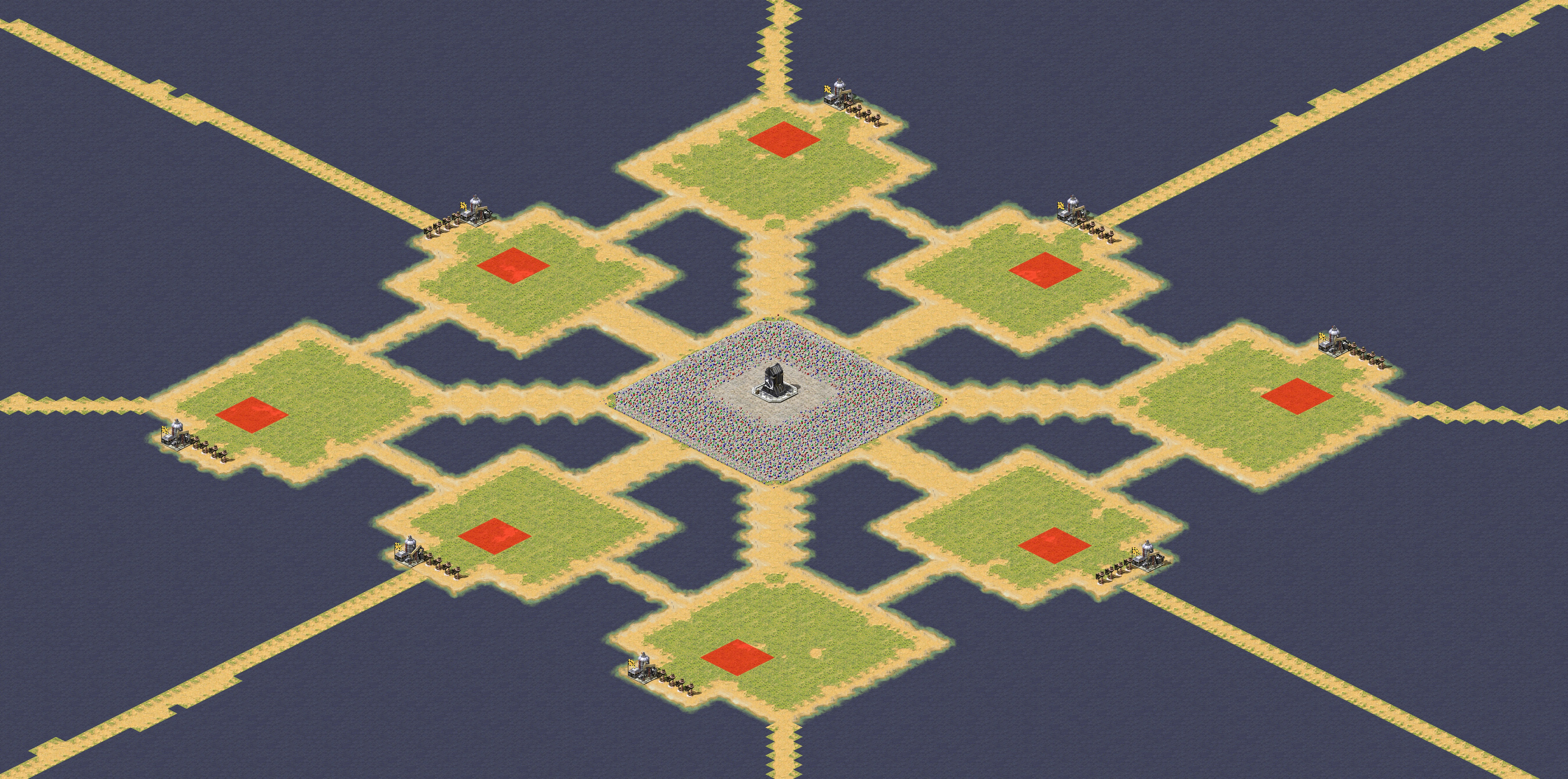 Rendered map: Super Nuke Patch of Land