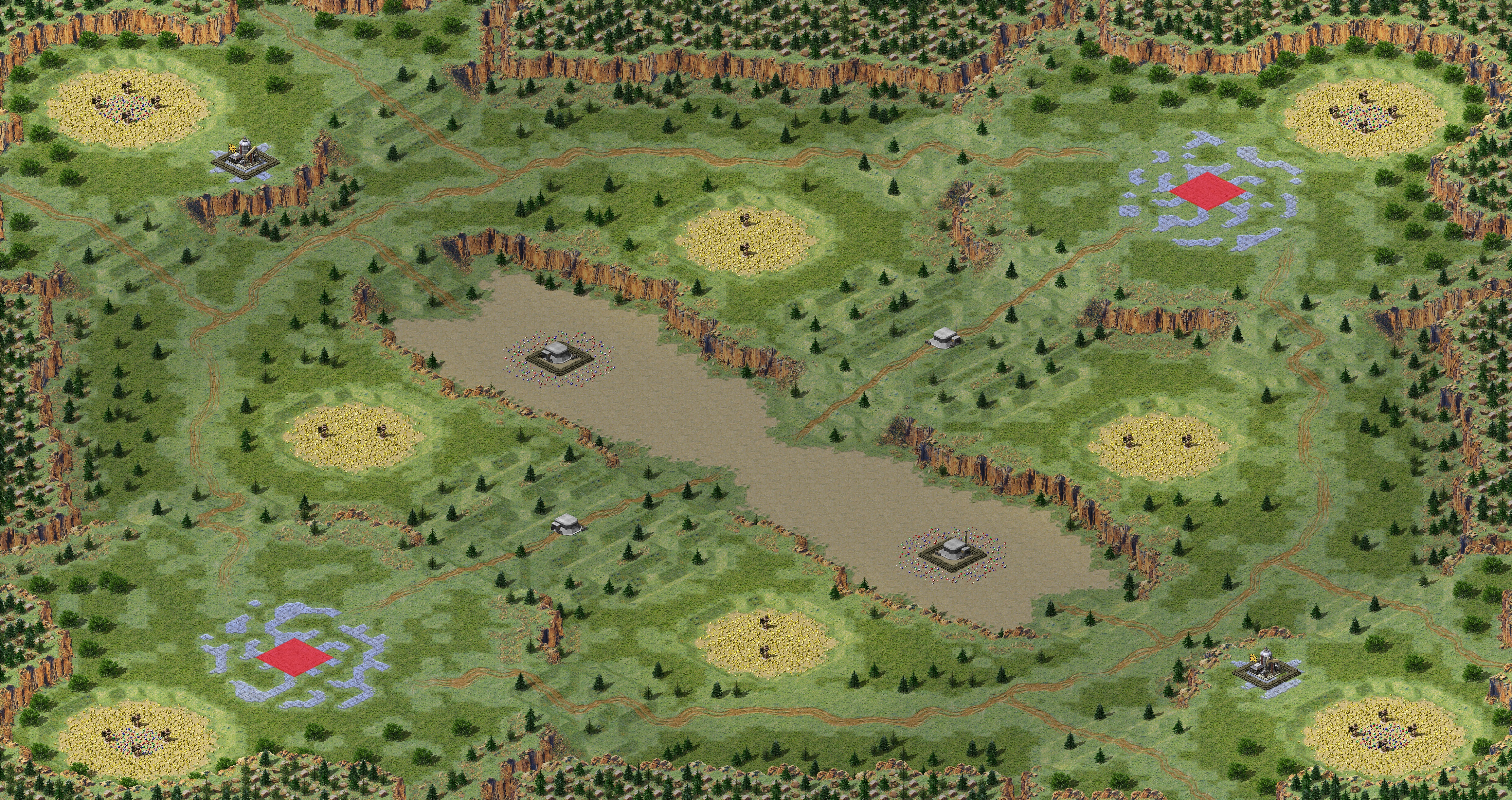 Rendered map: boring map