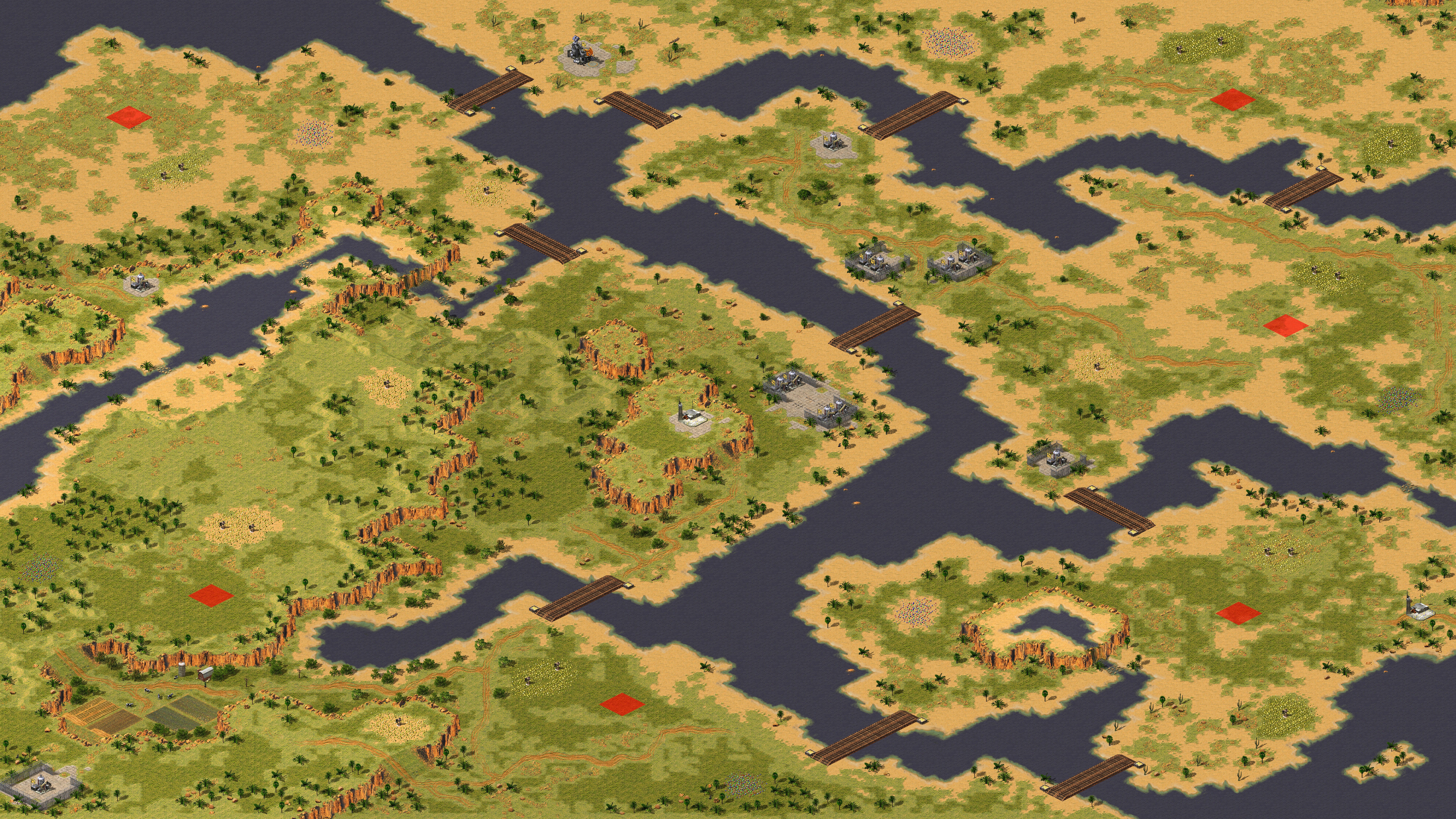 Rendered map: 新增益-狂野战区