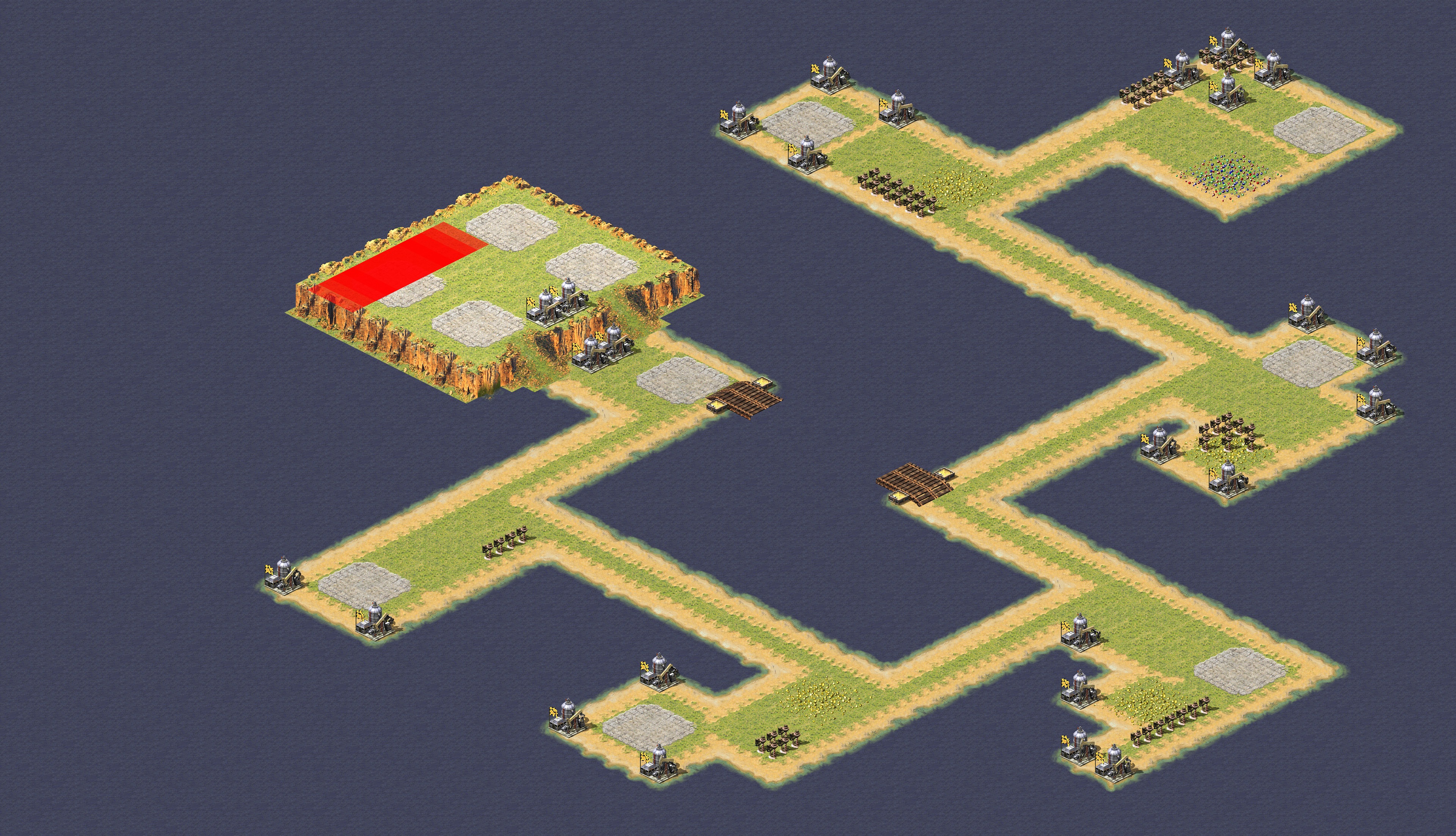 Rendered map: 4v4 Nomad Base Small Patch