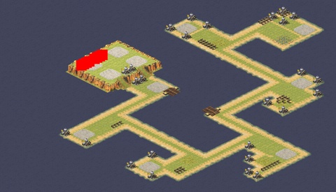 Rendered preview of 4v4 Nomad Base Small Patch