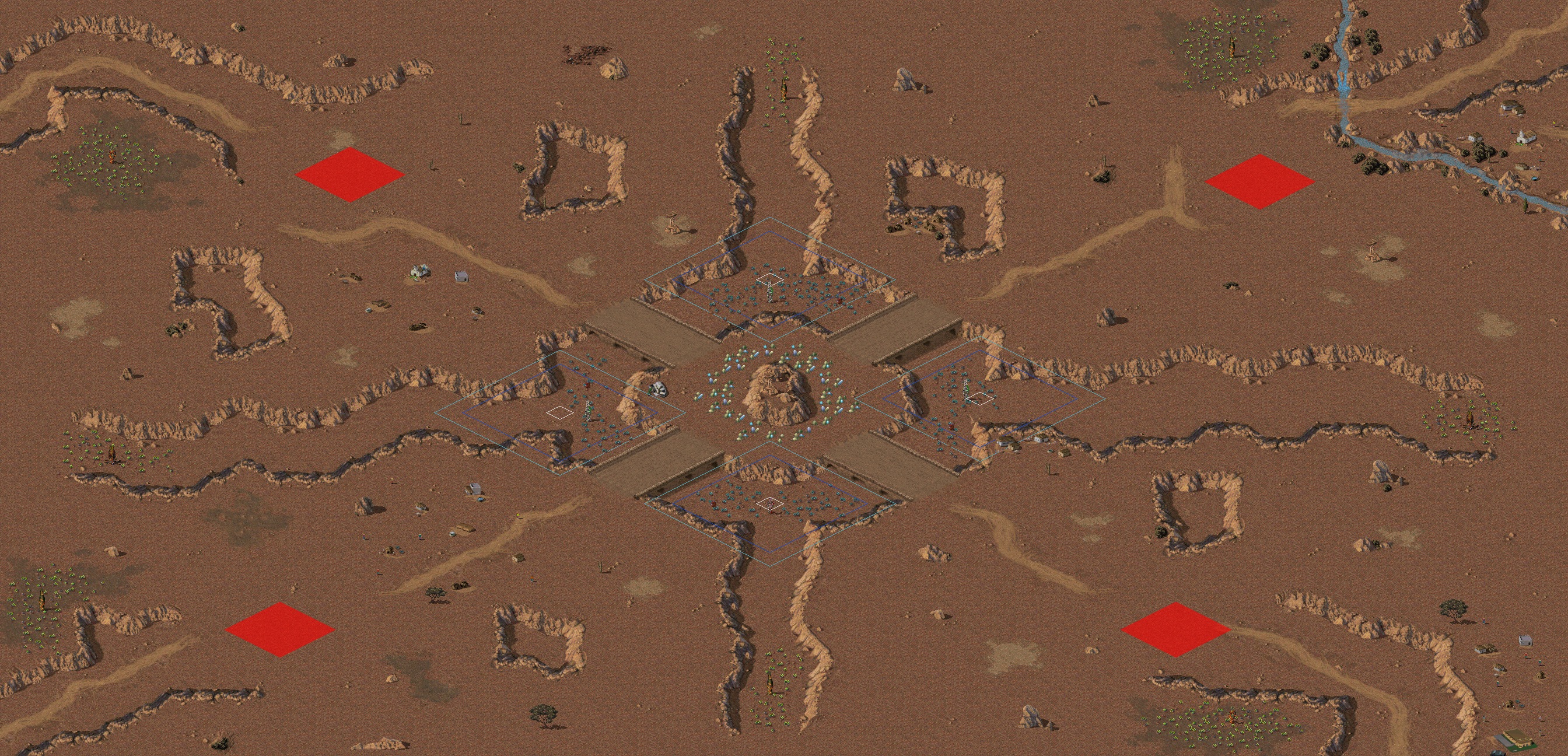 Rendered map: Desert Storm