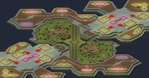 Rendered preview of [8] Floating Fortress (1.1)