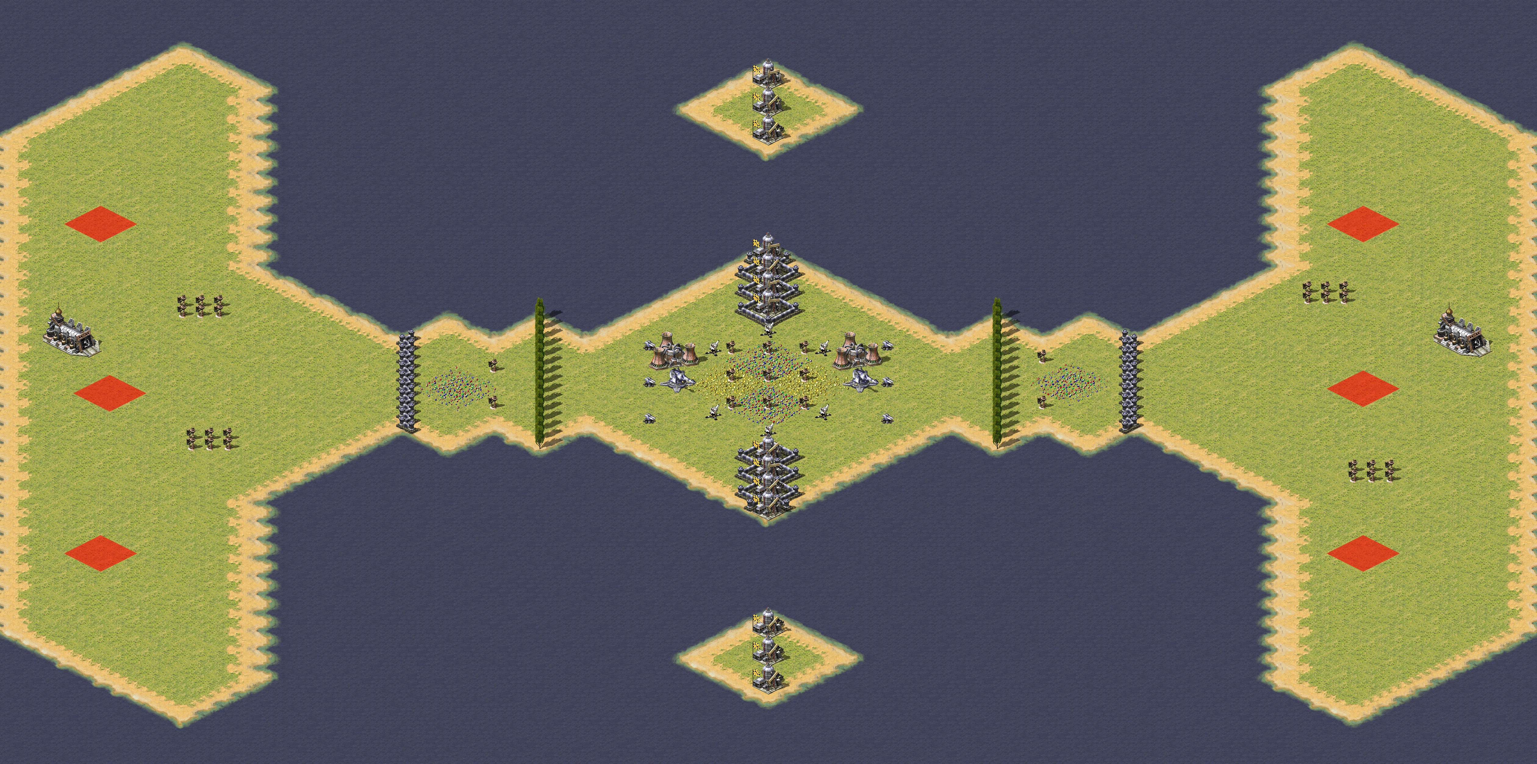 Rendered map: Edge 3v3