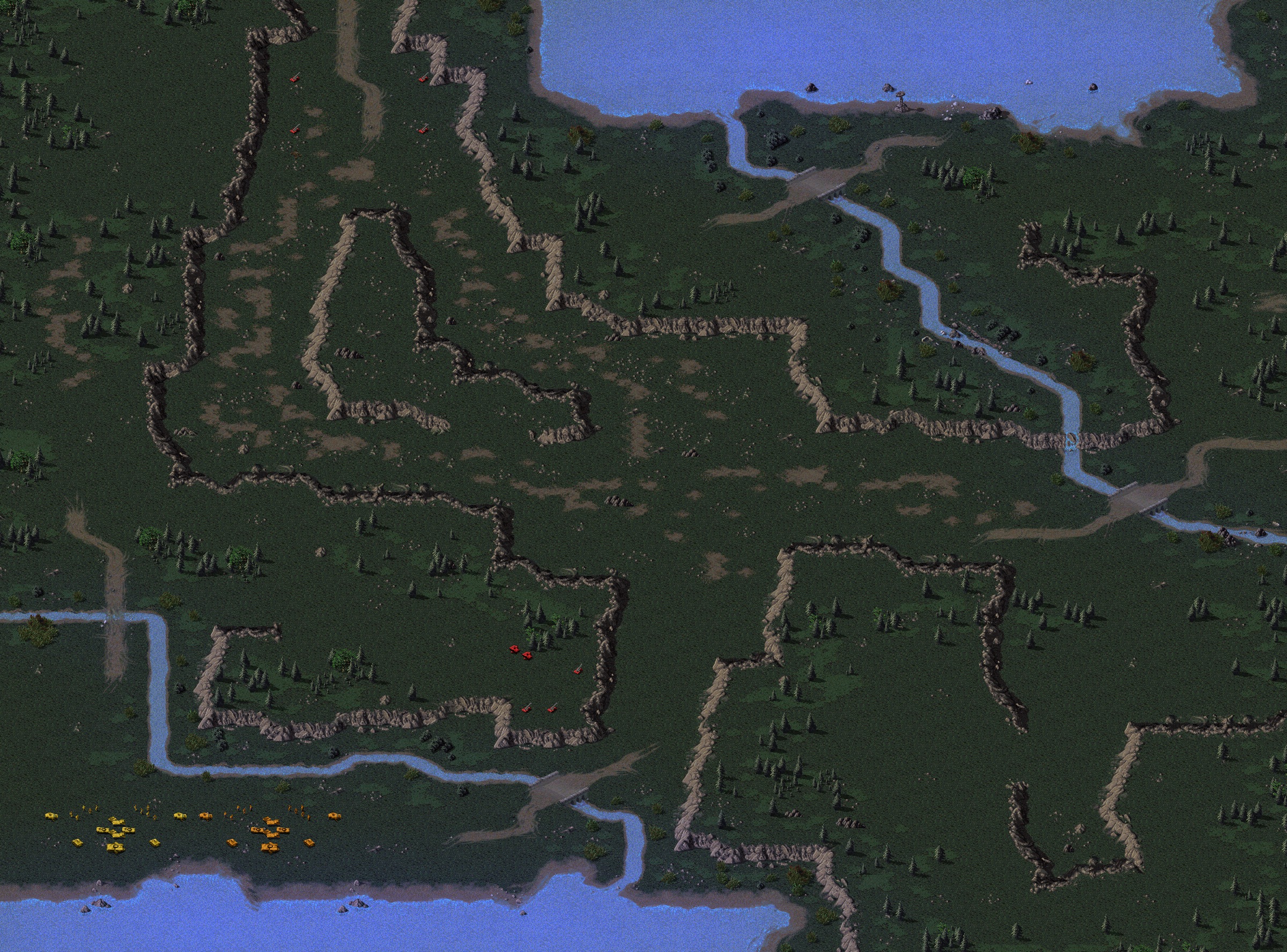 Rendered map: GDI 12: Fish in a Barrel