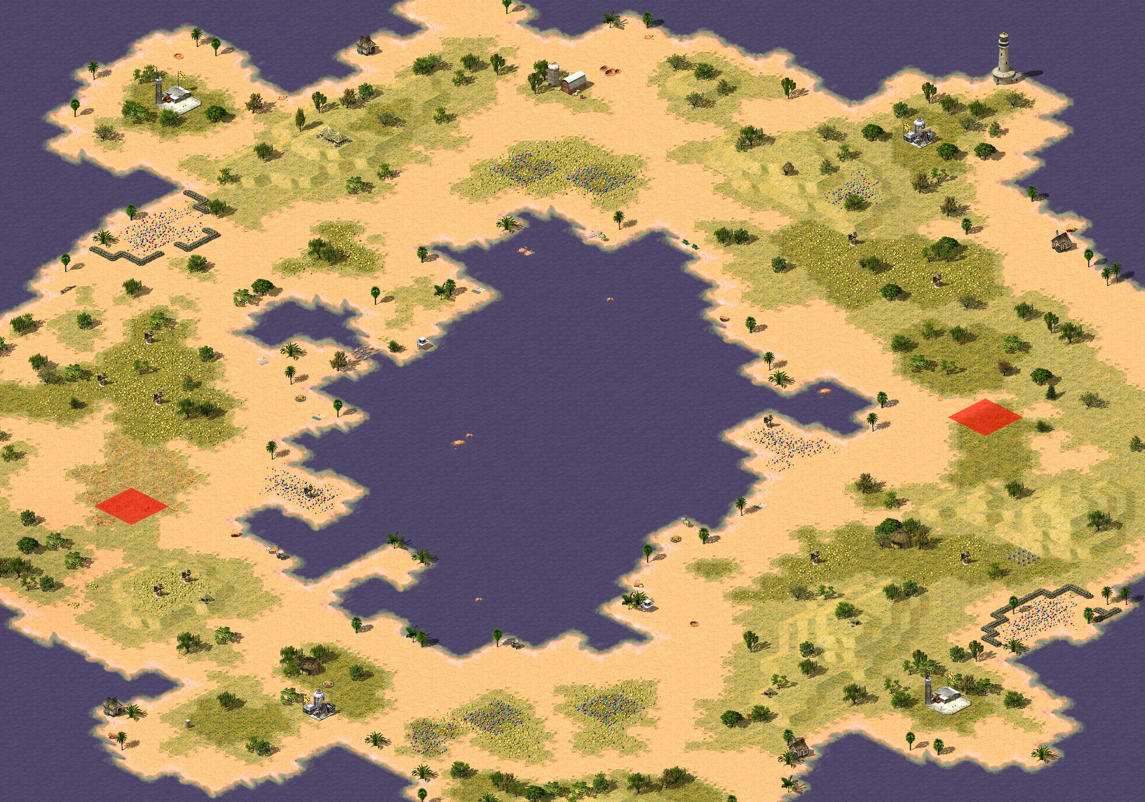 Rendered map: 新增益-发光的水